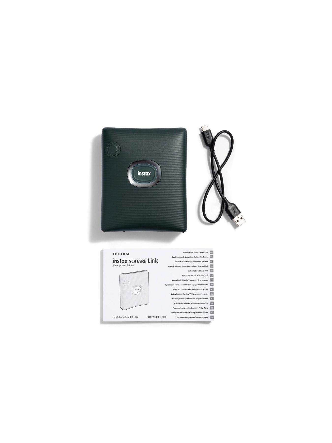 Image 7 of 7 of Fujifilm Instax Fujifilm Instax Square Link Wireless Smartphone Photo Printer- &nbsp;Green
