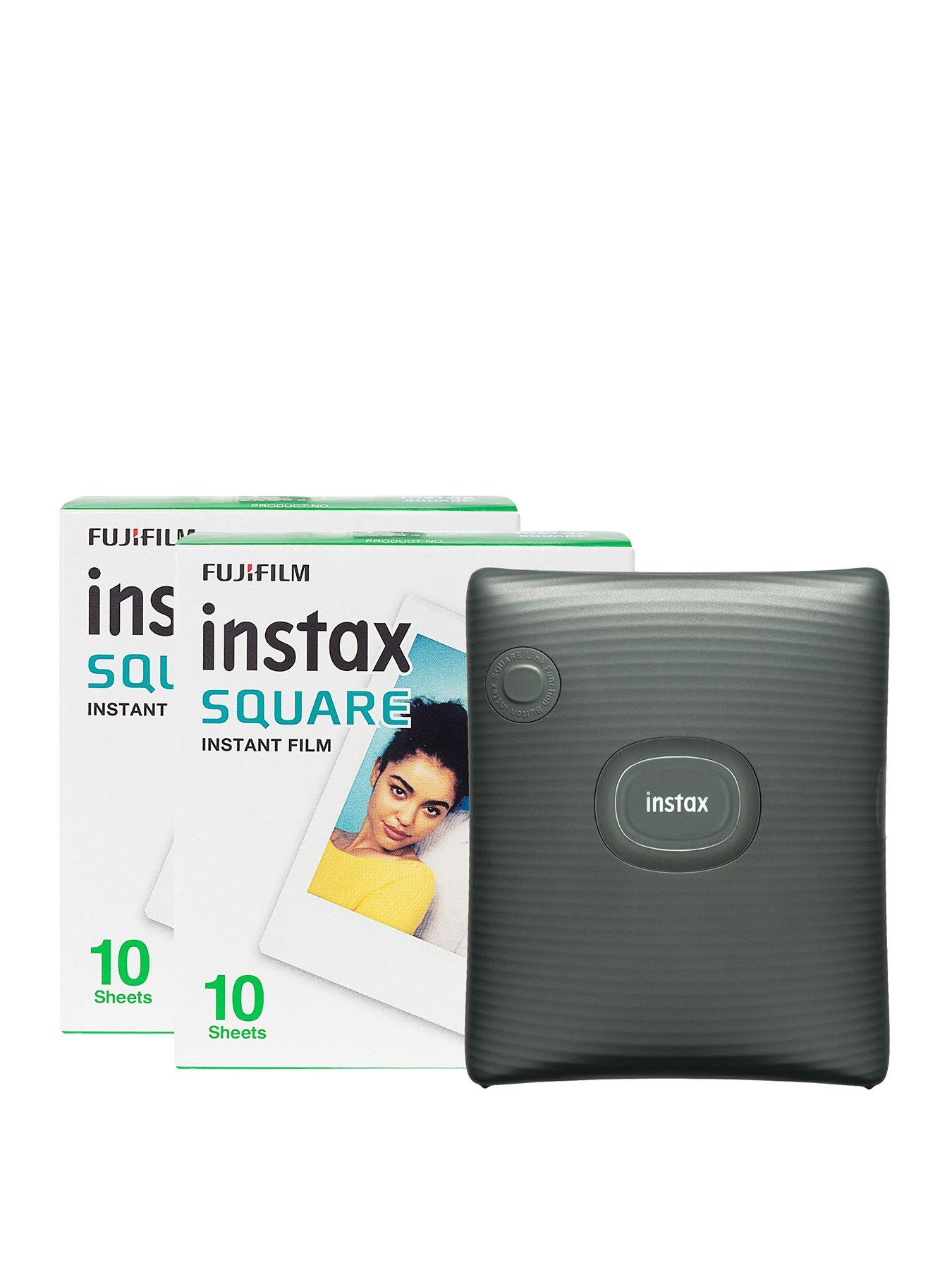 Image 1 of 7 of Fujifilm Instax Fujifilm Instax Square Link Wireless Smartphone Photo Printer(20 Shots) - &nbsp;Green
