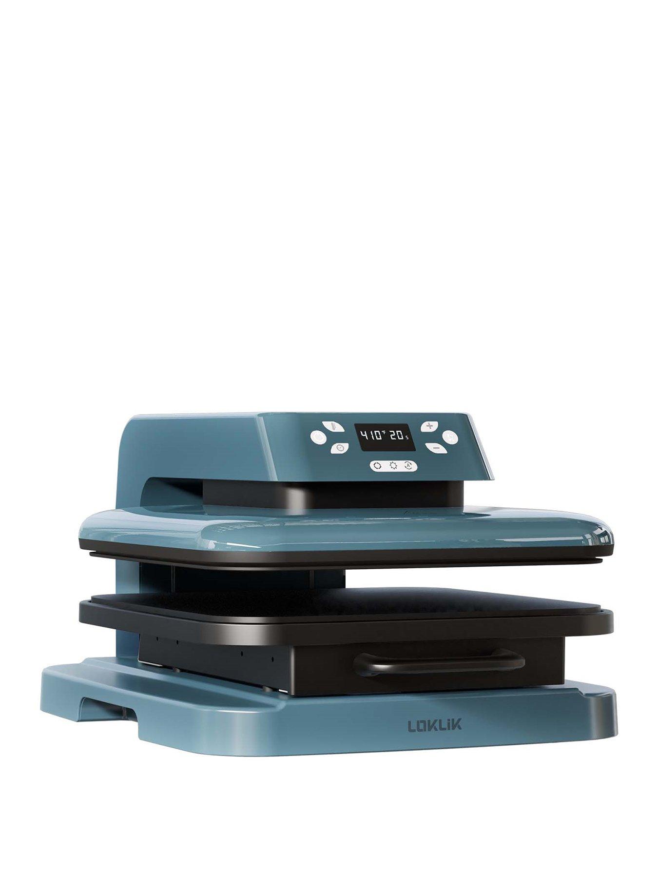Image 2 of 8 of Loklik Auto Heat Press Machine - Denim Blue