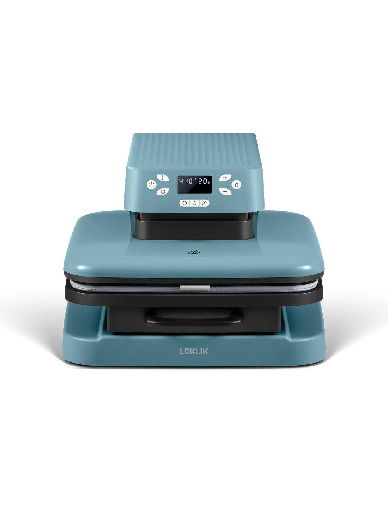 Image 4 of 8 of Loklik Auto Heat Press Machine - Denim Blue