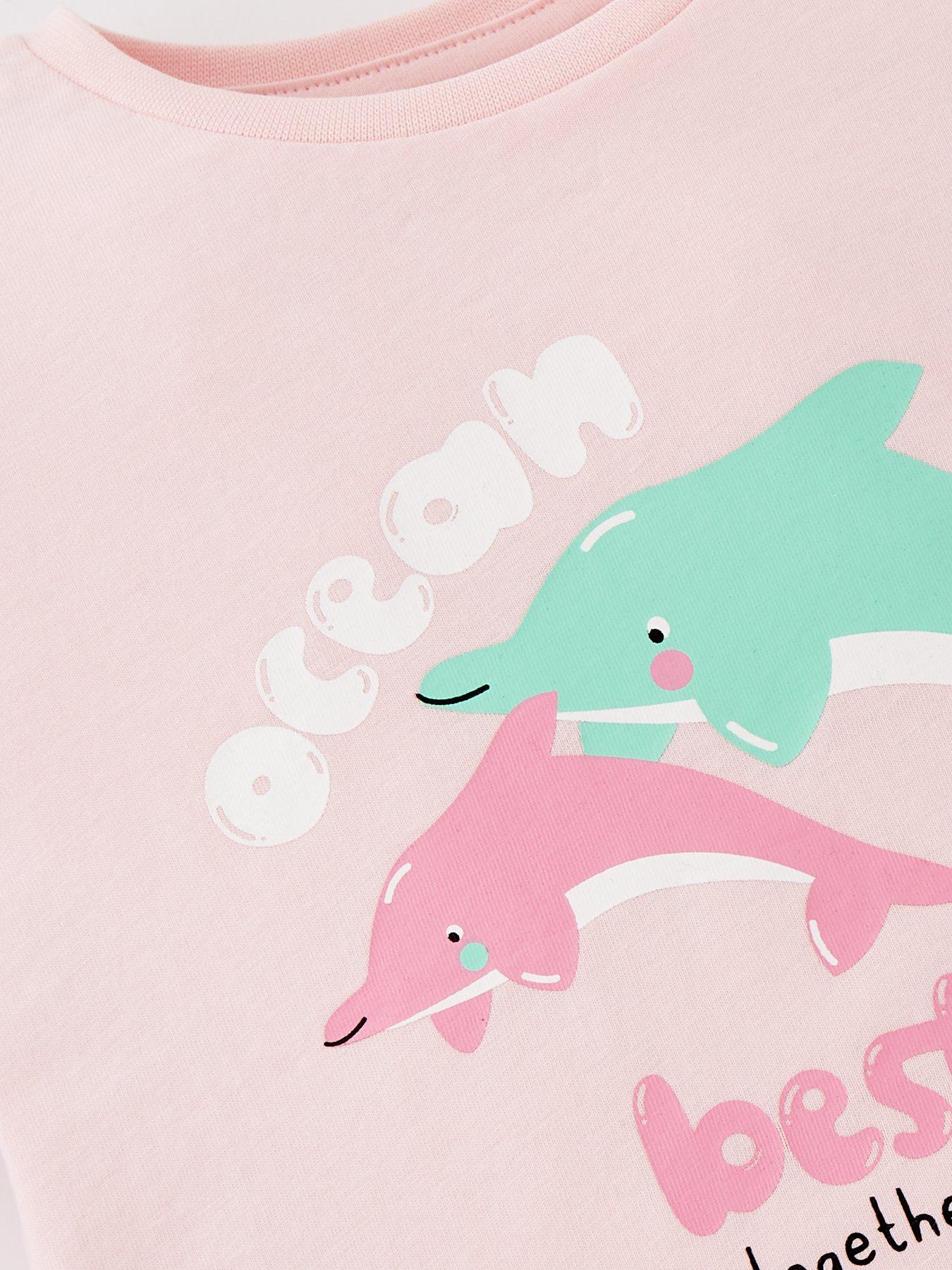 everyday-girls-short-sleeve-dolphin-t-shirt-pinkdetail