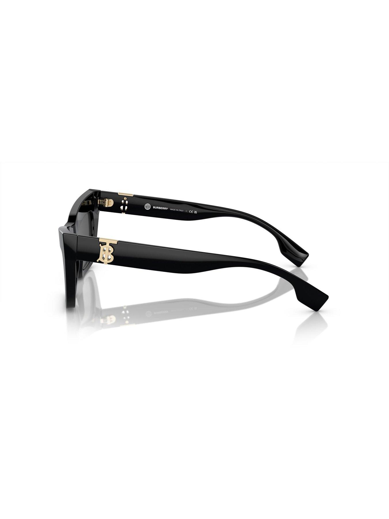 Image 2 of 4 of Burberry Burberry Cat Eye Sunglasses - Black