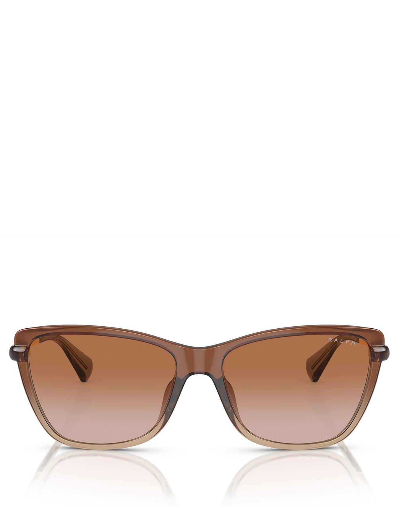 ralph-cat-eye-sunglasses-shiny-transparent-brownoutfit