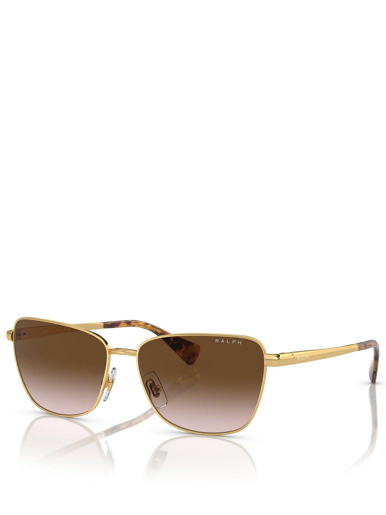Image of Ralph Rimless Sunglasses - Shiny Gold