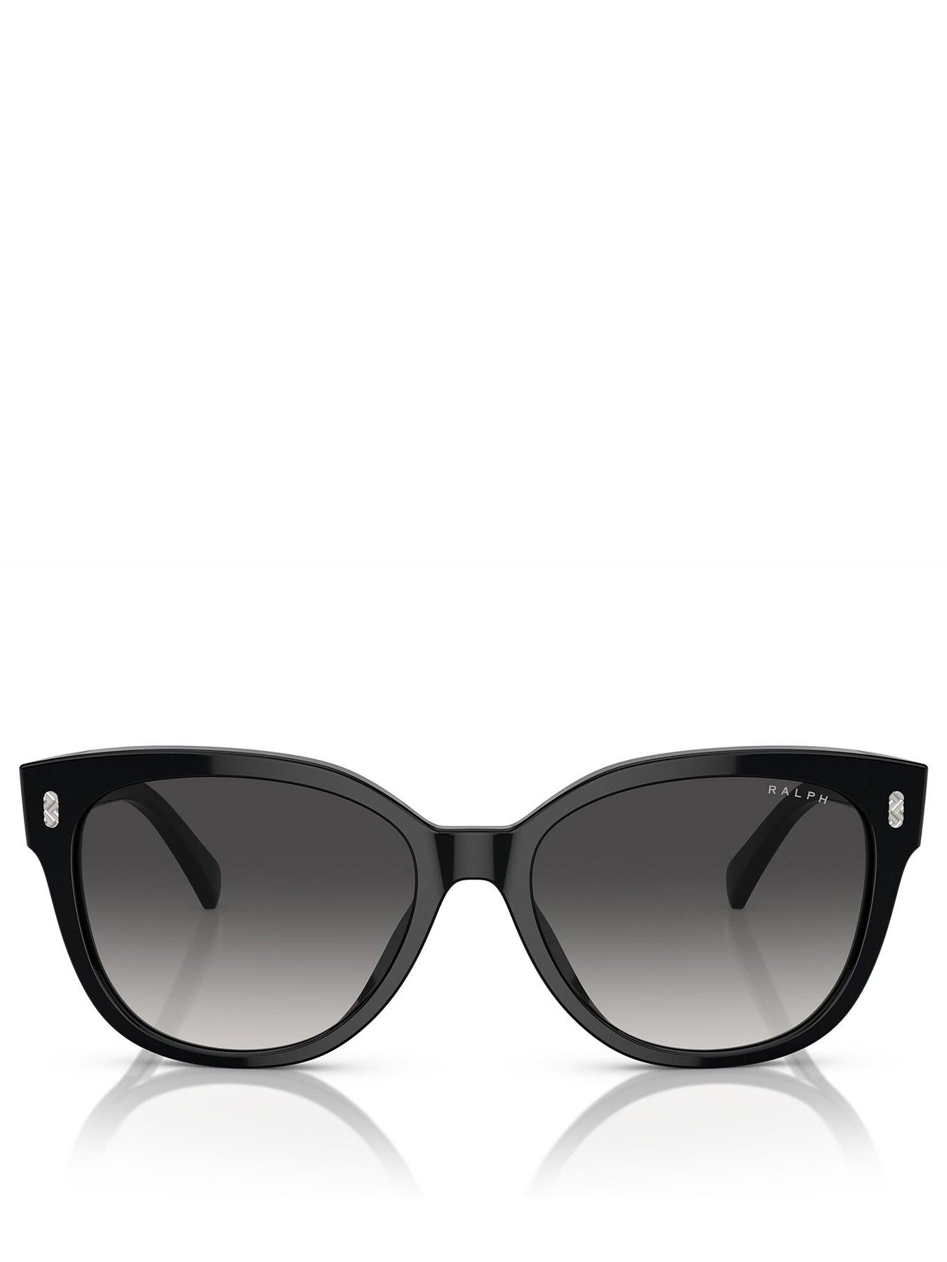 Image 3 of 4 of Ralph Cat Eye Sunglasses - Shiny Black