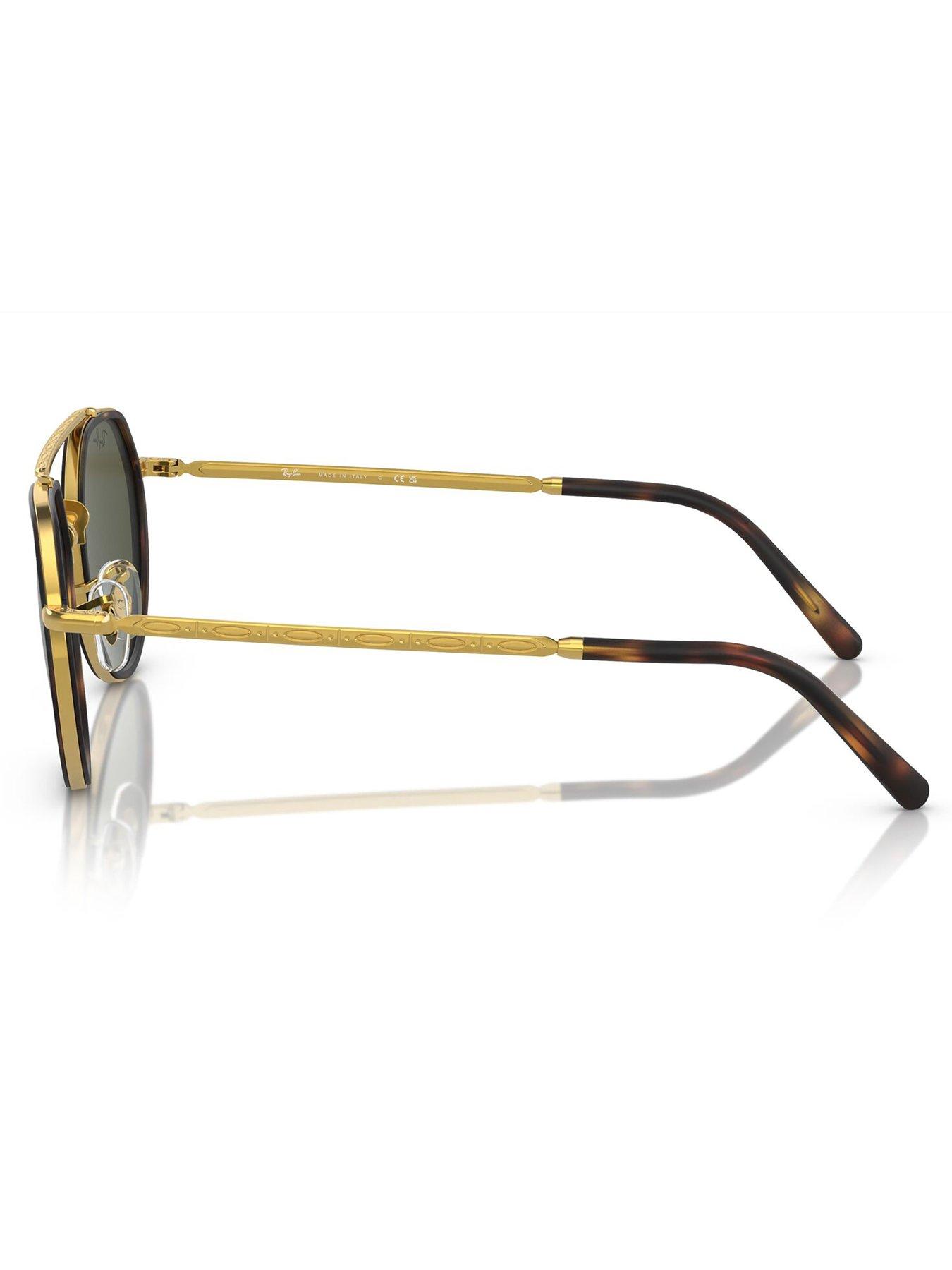 Image 2 of 4 of Ray-Ban Ray Ban Rounded Sunglasses - Legend Gold