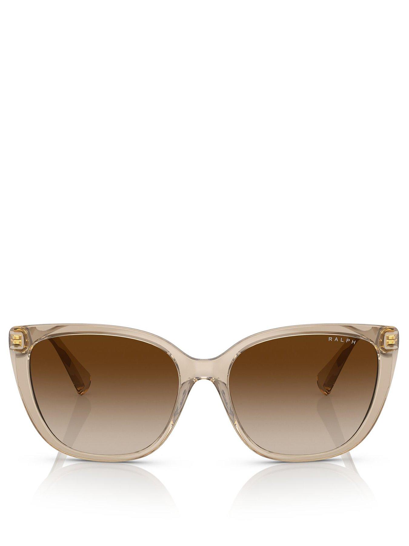 Image 3 of 4 of Ralph Cat Eye Sunglasses - Brown