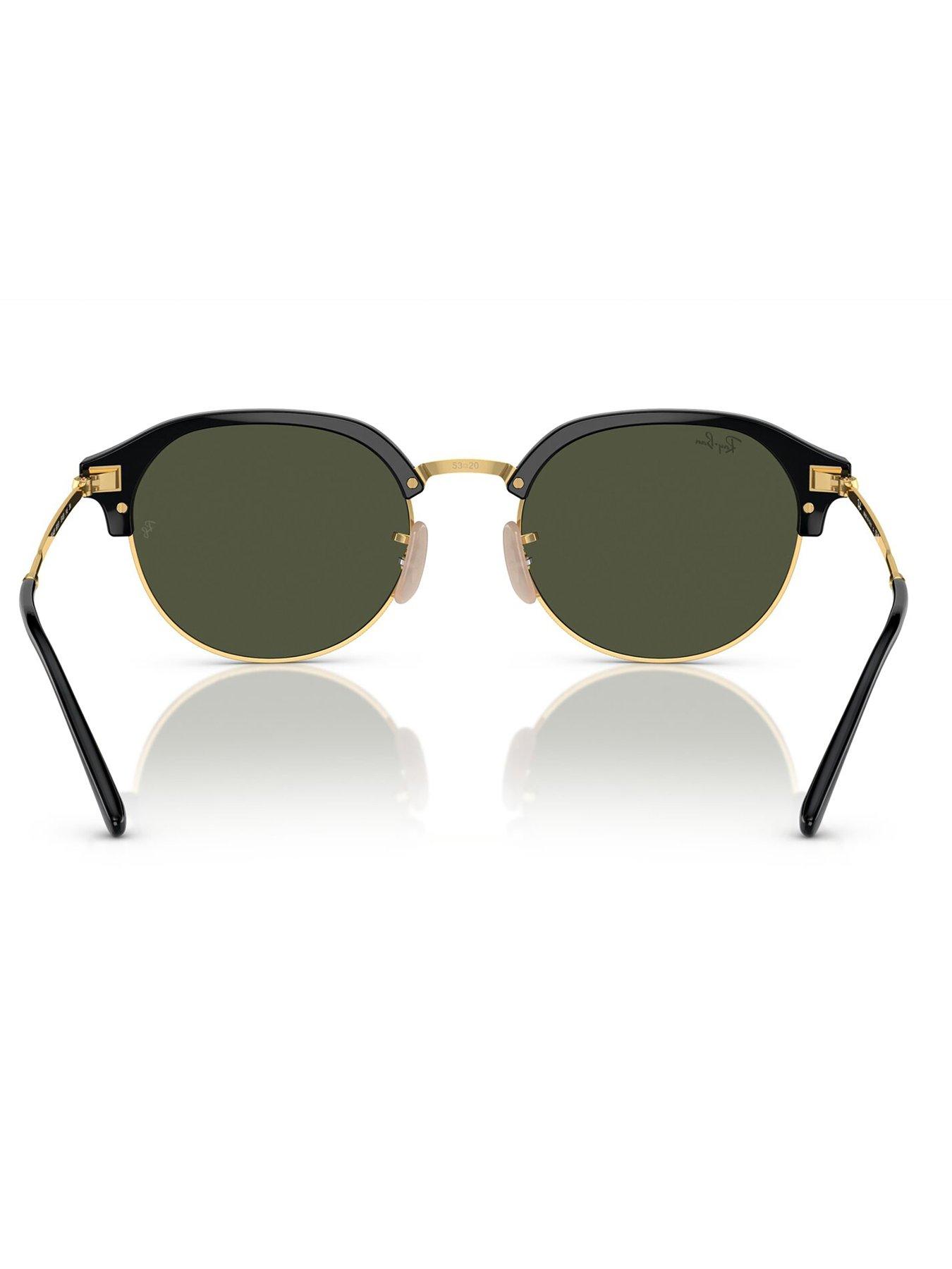 ray-ban-ray-ban-semi-rimless-sunglasses-black-on-aristadetail