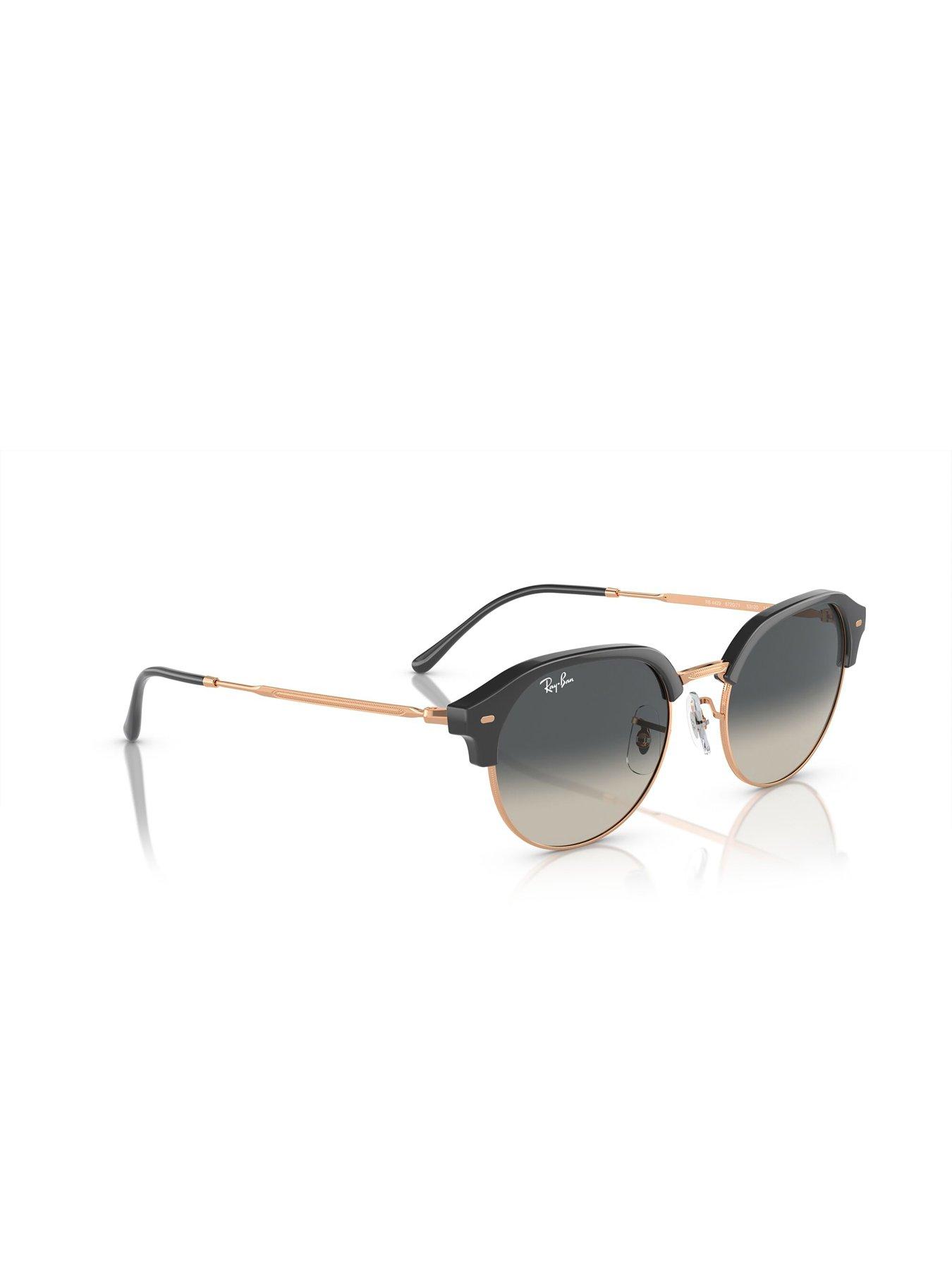 ray-ban-ray-ban-semi-rimless-sunglasses-dark-gray-on-rose-goldback