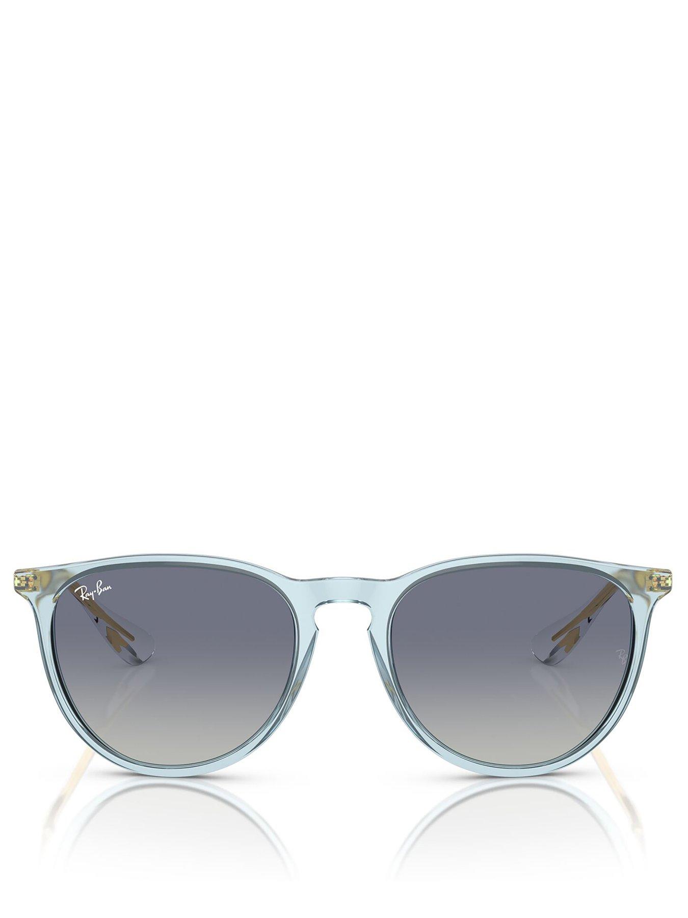 ray-ban-ray-ban-rounded-sunglasses-transparent-light-bluoutfit