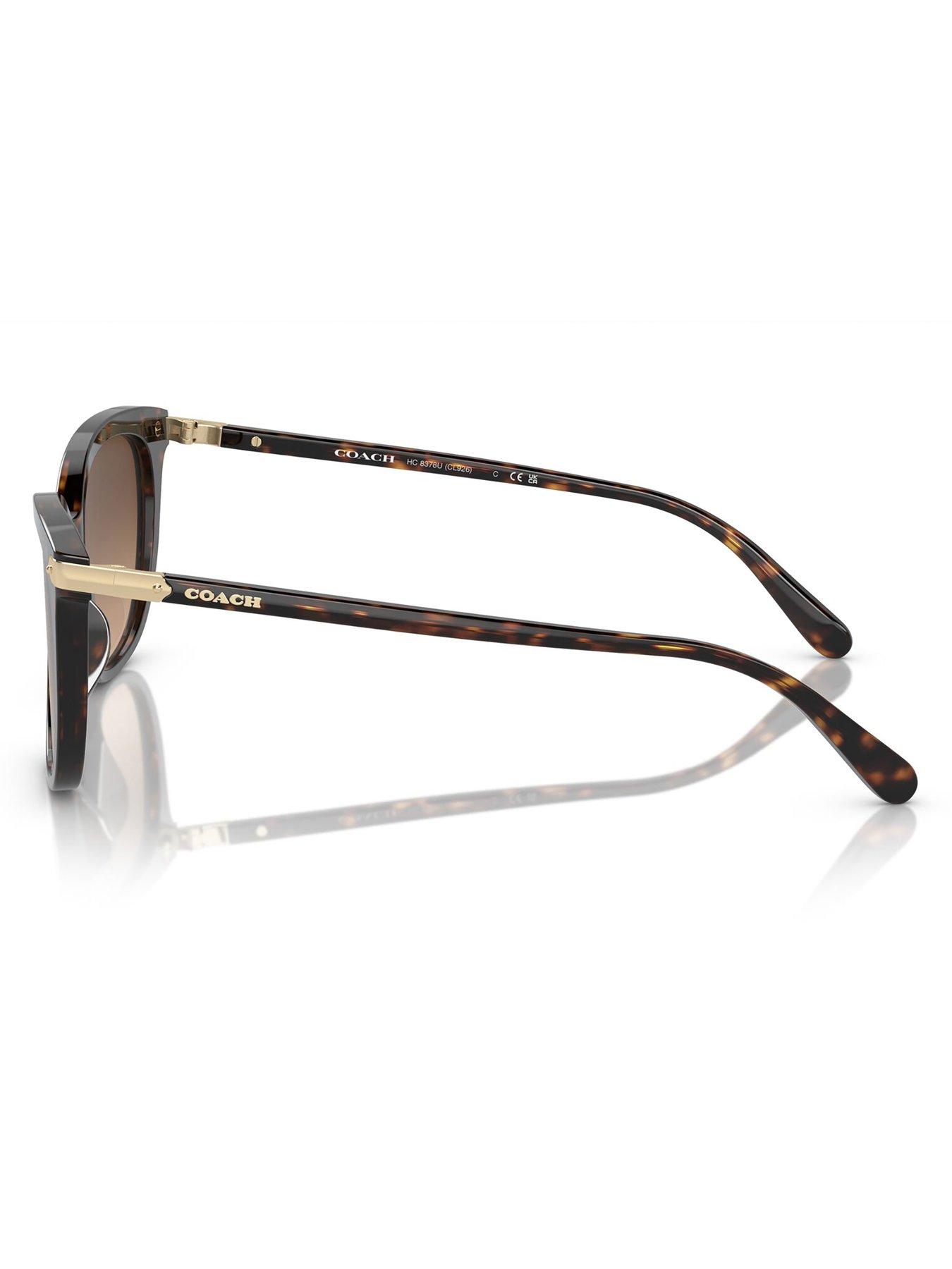 Image 2 of 3 of COACH Coach Oversized Sunglasses - Dark Tortoise