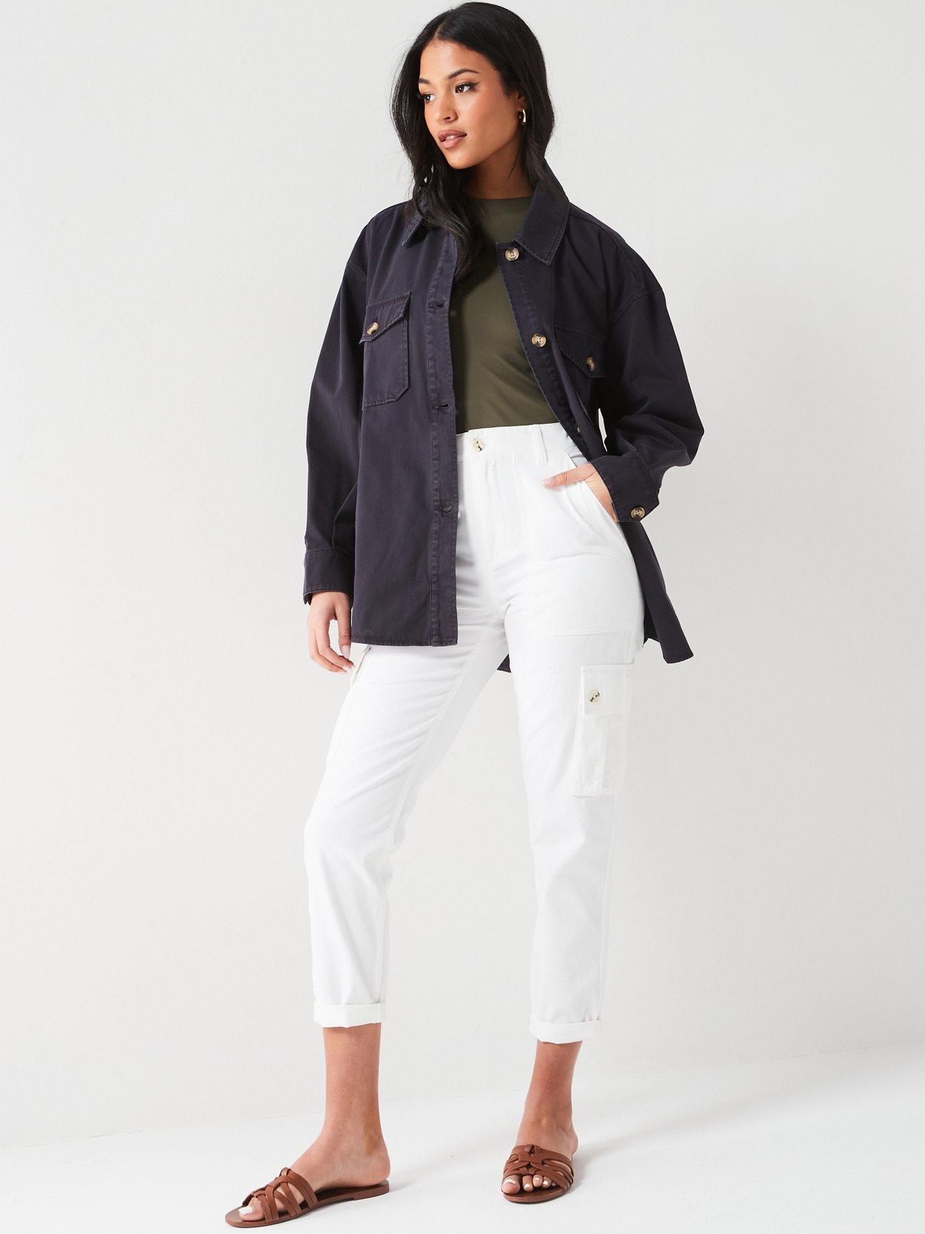 v-by-very-short-washed-cotton-jacket-navydetail