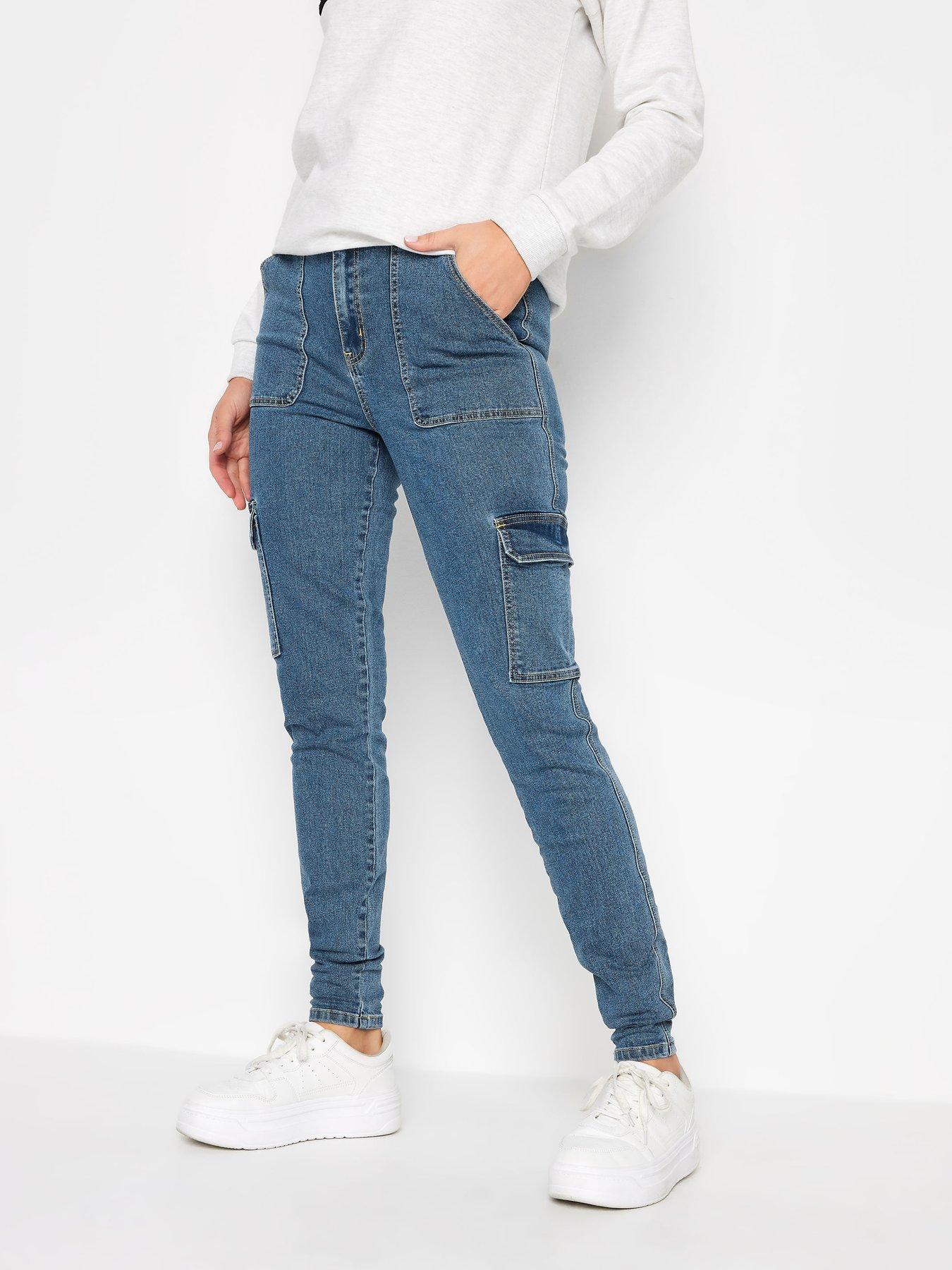 Long Tall Sally INDIGO AVA STRETCH - Slim fit jeans - blue/blue