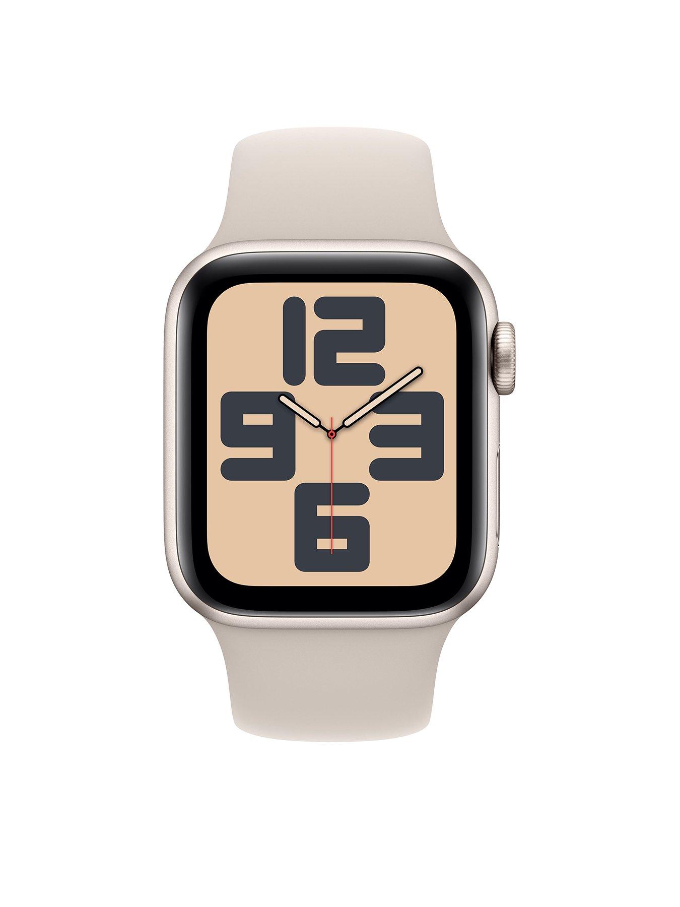 apple-watch-se-gps-2023nbsp40mm-starlight-aluminium-case-with-starlight-sport-bandstillFront