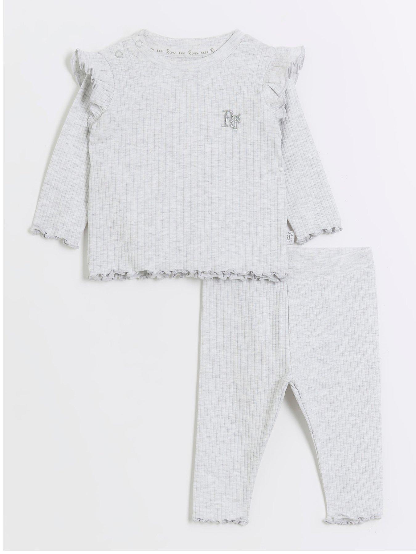 Knitted Shortie Dungaree and Floral Bodysuit - 2 Piece Set – Mamas & Papas  IE