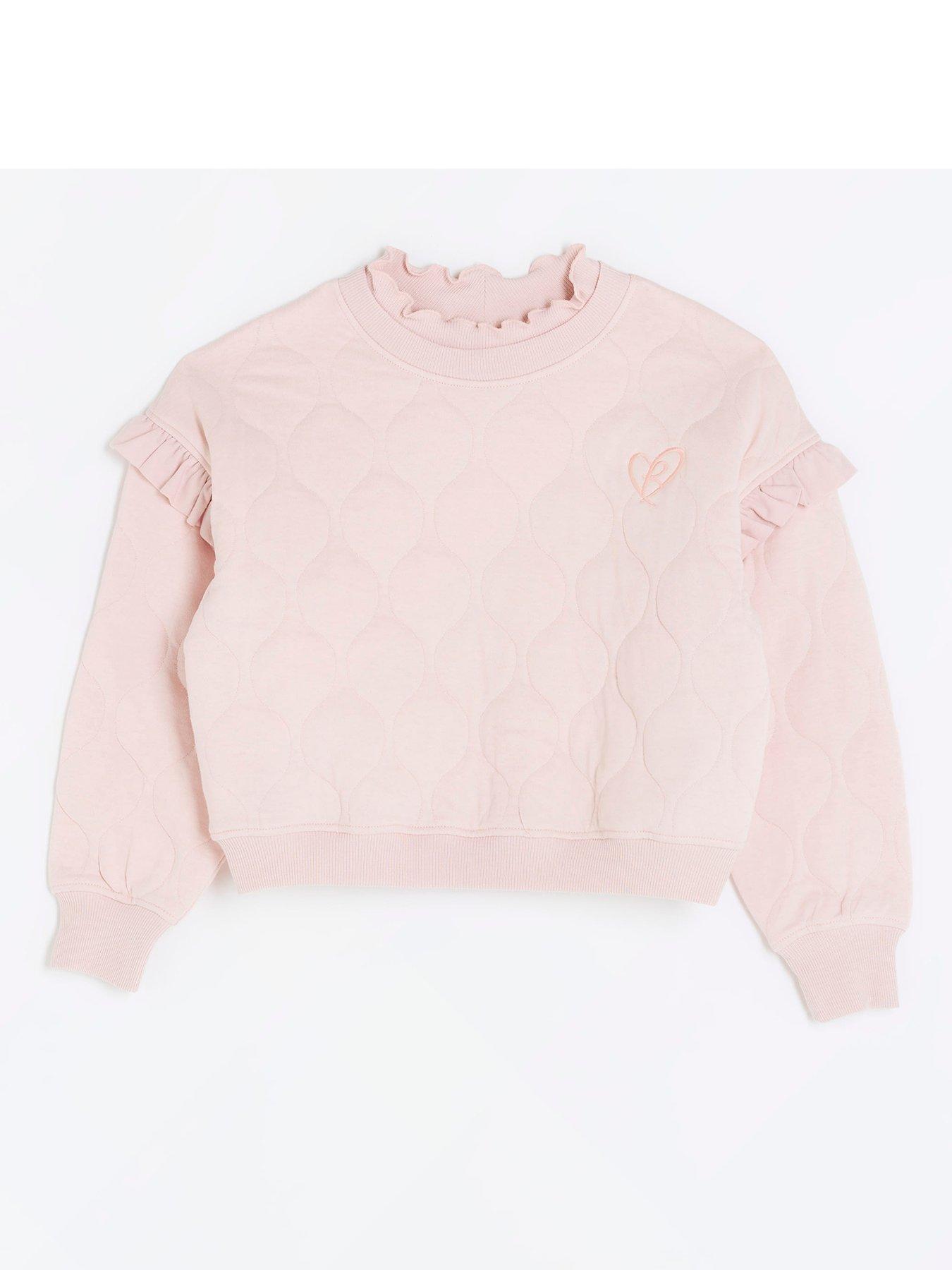 River island best sale frill hoodie