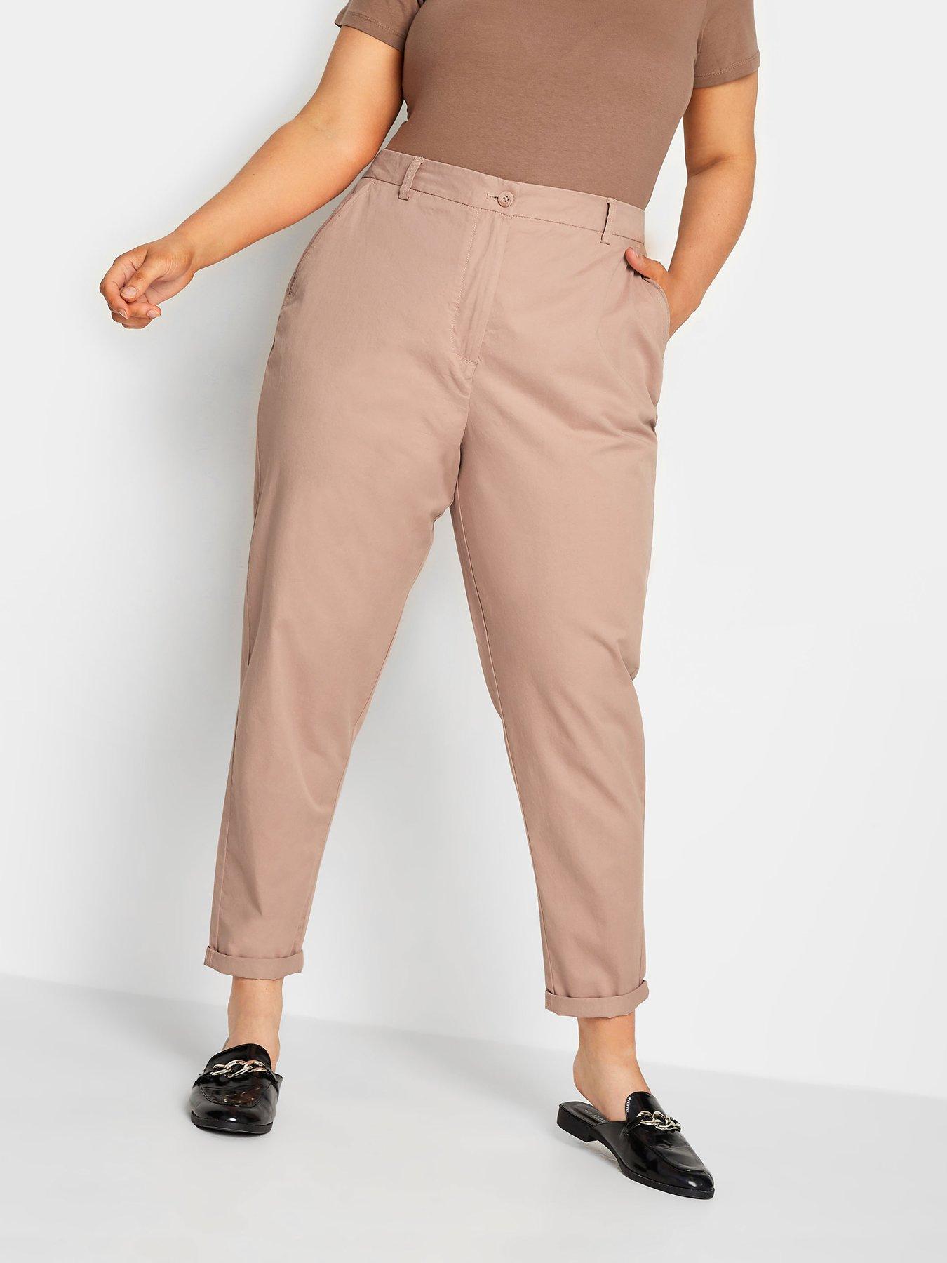 yours-yours-full-length-chino-pink