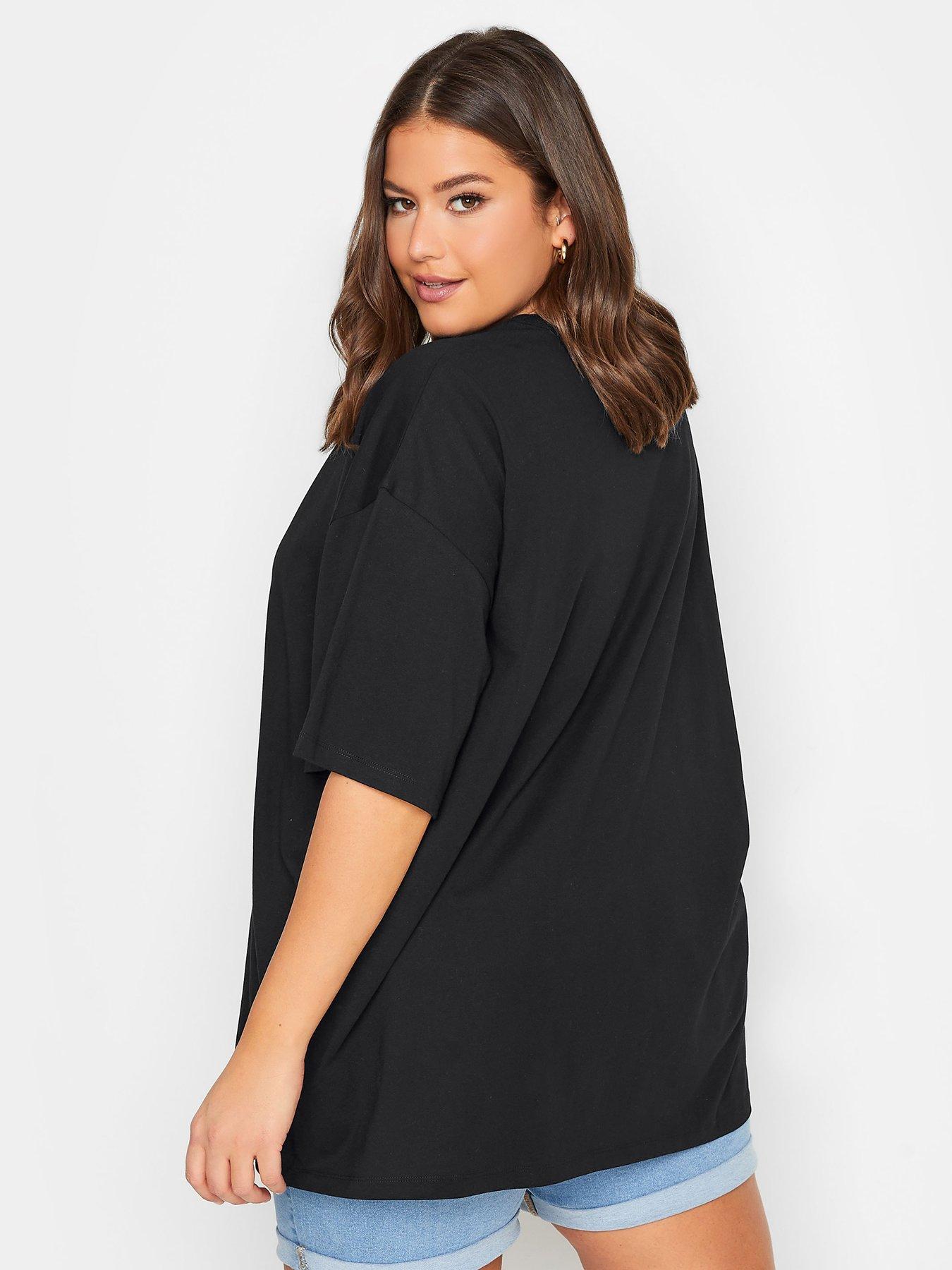 yours-yours-oversized-boxy-tee-blackstillFront