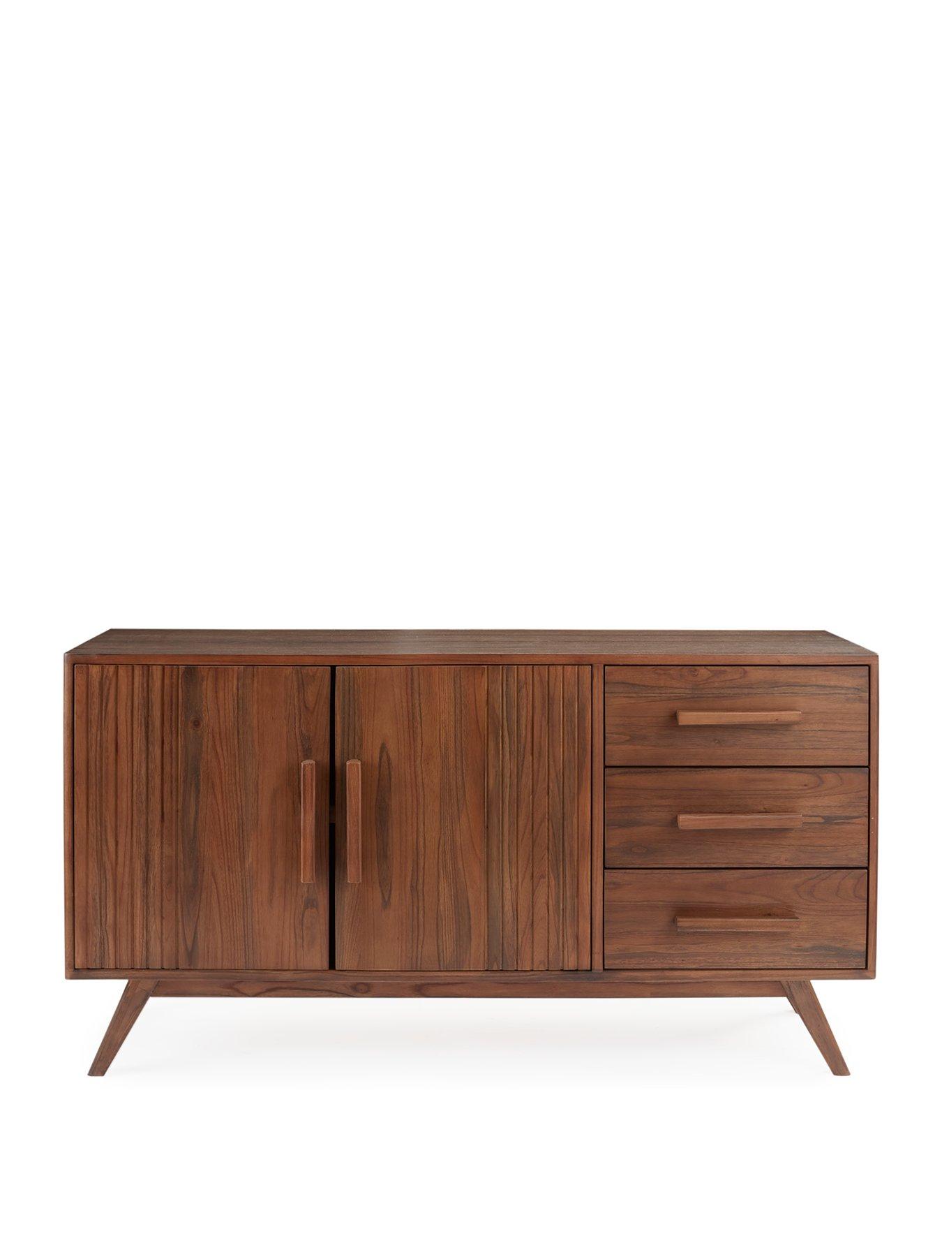 very-home-misha-2-doornbsp3-drawer-sideboard-oak-contains-solid-woodstillFront