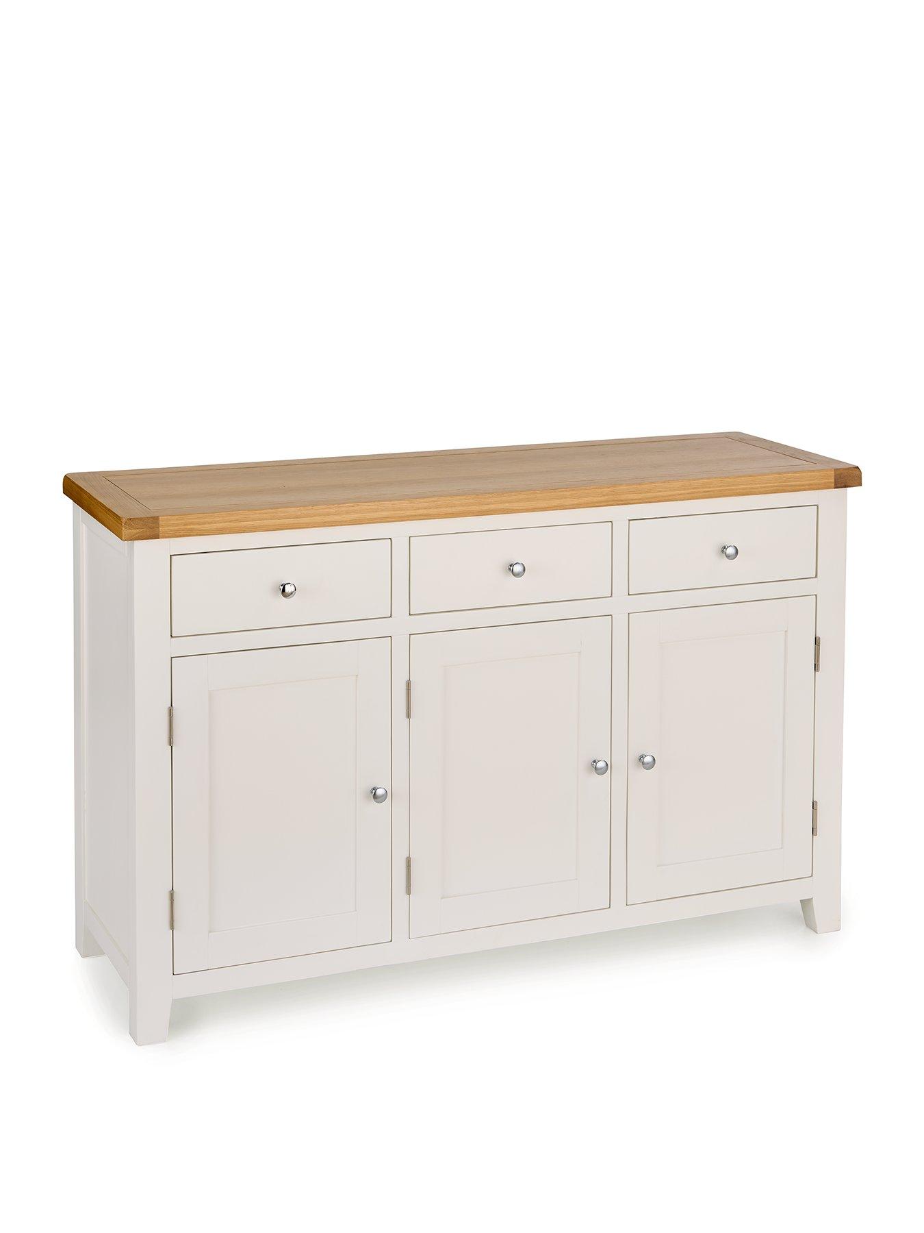 very-home-hamilton-ready-assembled-3-door-sideboard-contains-solid-woodback