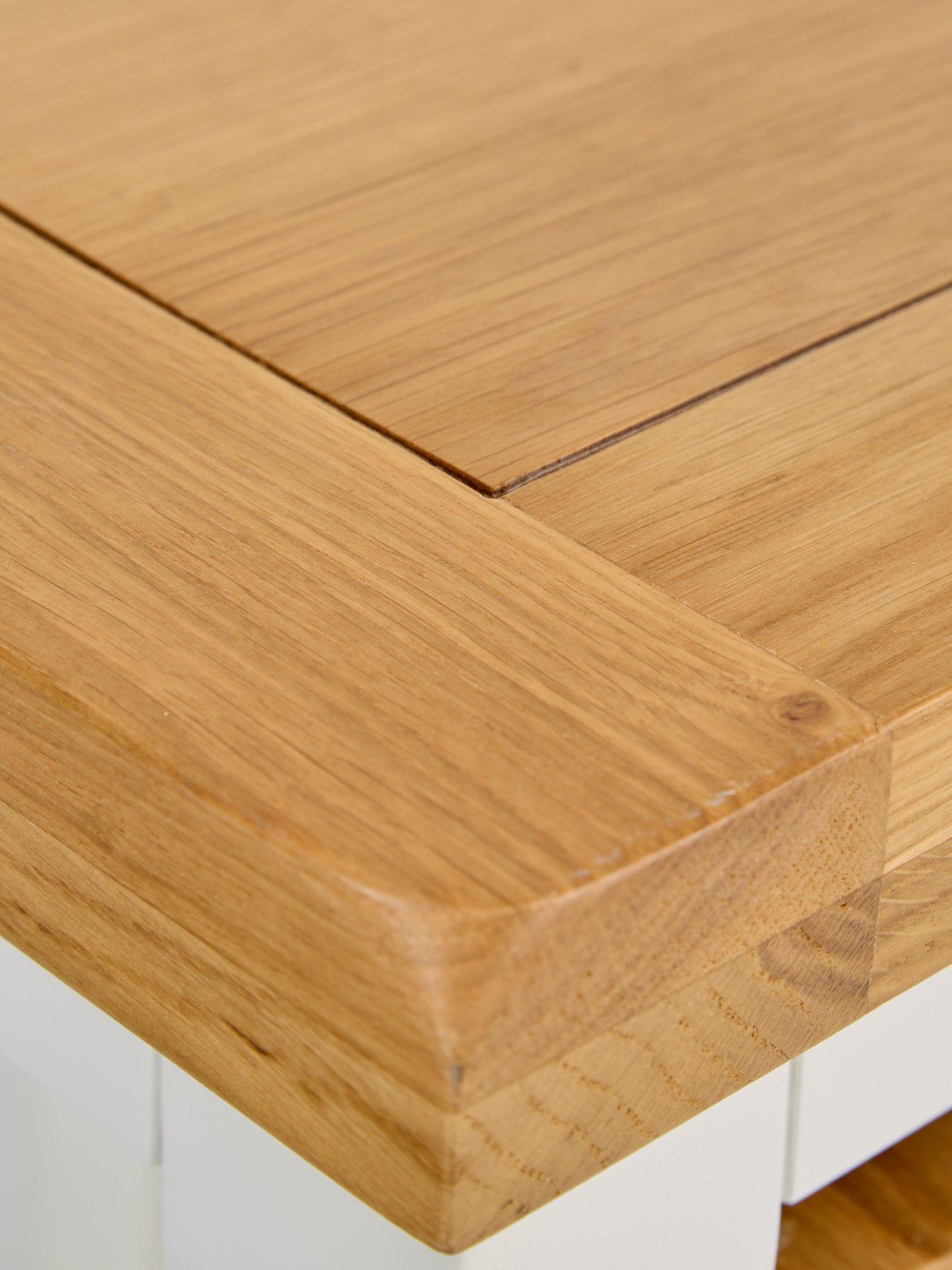Image 5 of 6 of The Very Collection Hamilton Ready Assembled Nest of&nbsp;3&nbsp;Tables - contains Solid Wood
