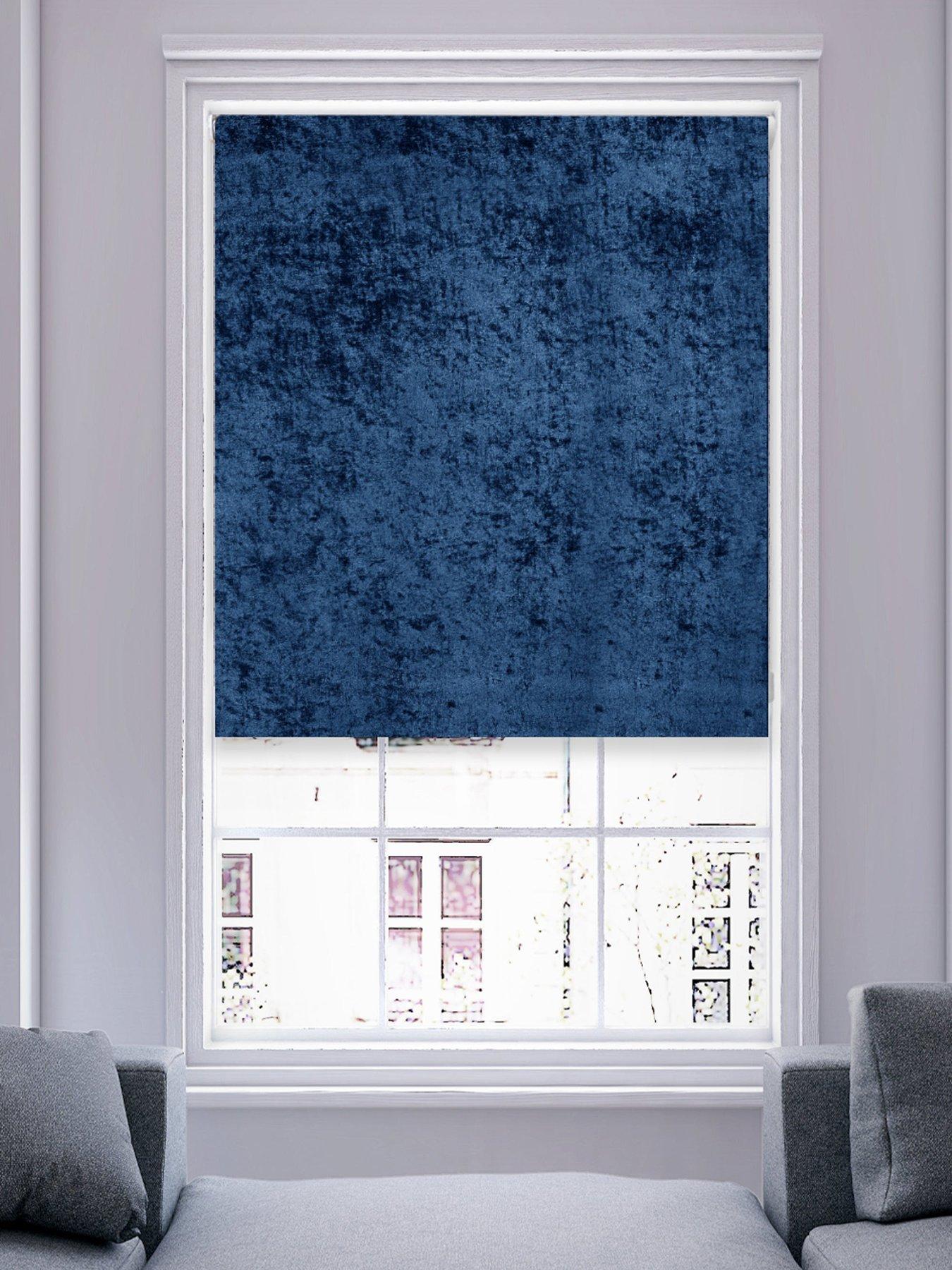 undefined Luxe Crushed Velvet Roller Blinds
