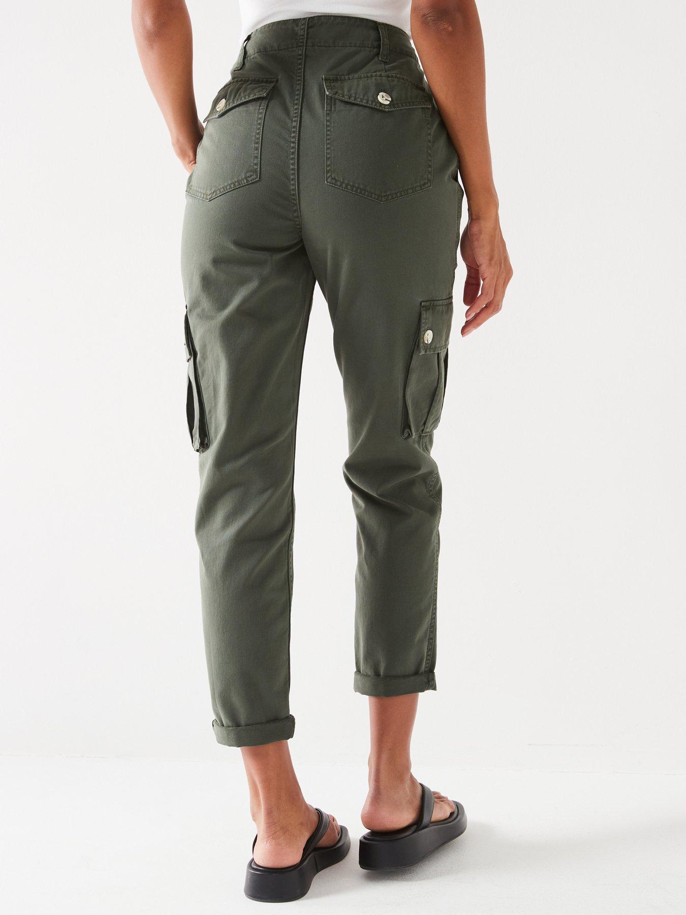 v-by-very-utility-straight-leg-trousers-dark-khakistillFront