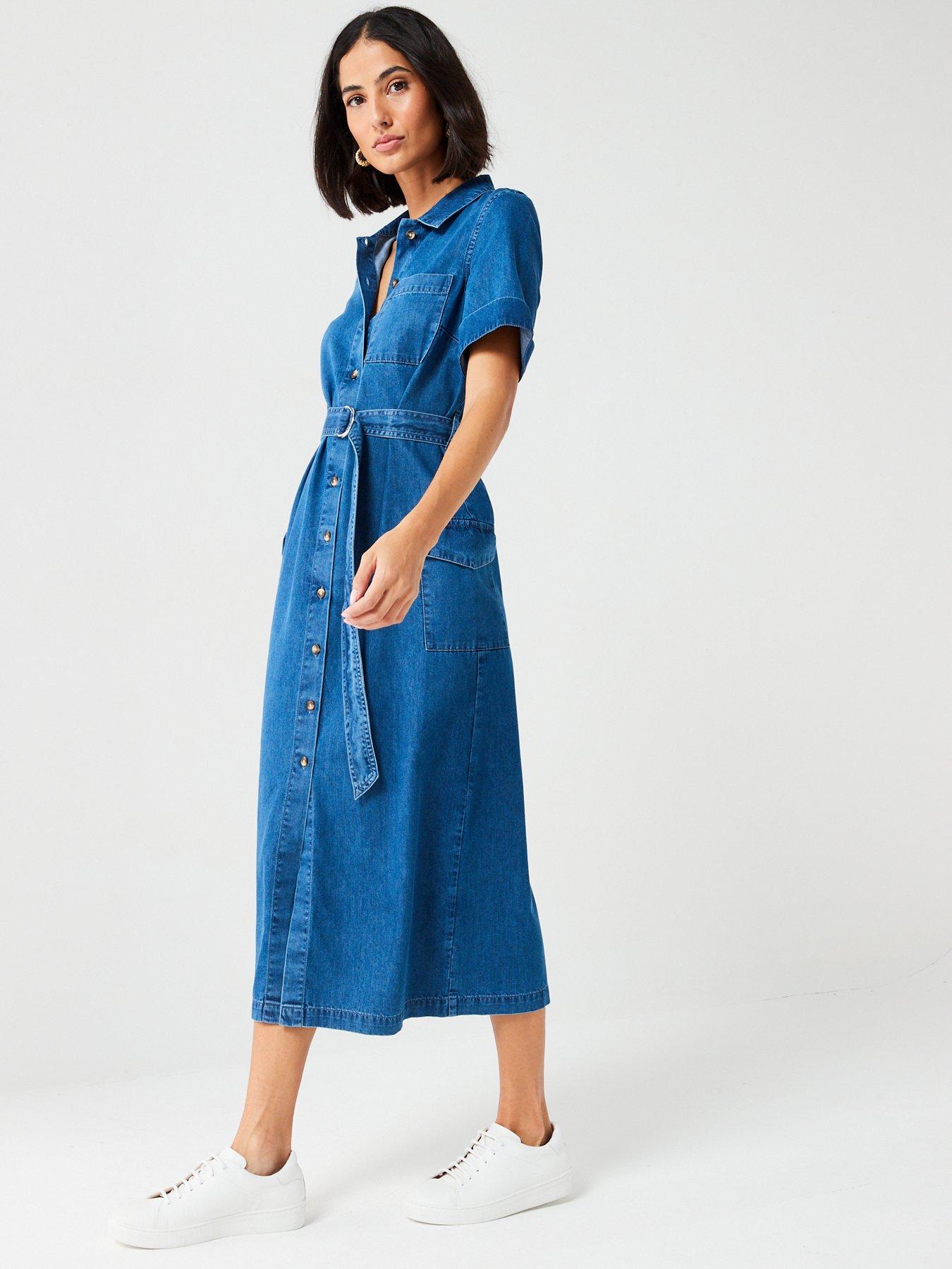 v-by-very-denim-midi-shirt-dress-blueback