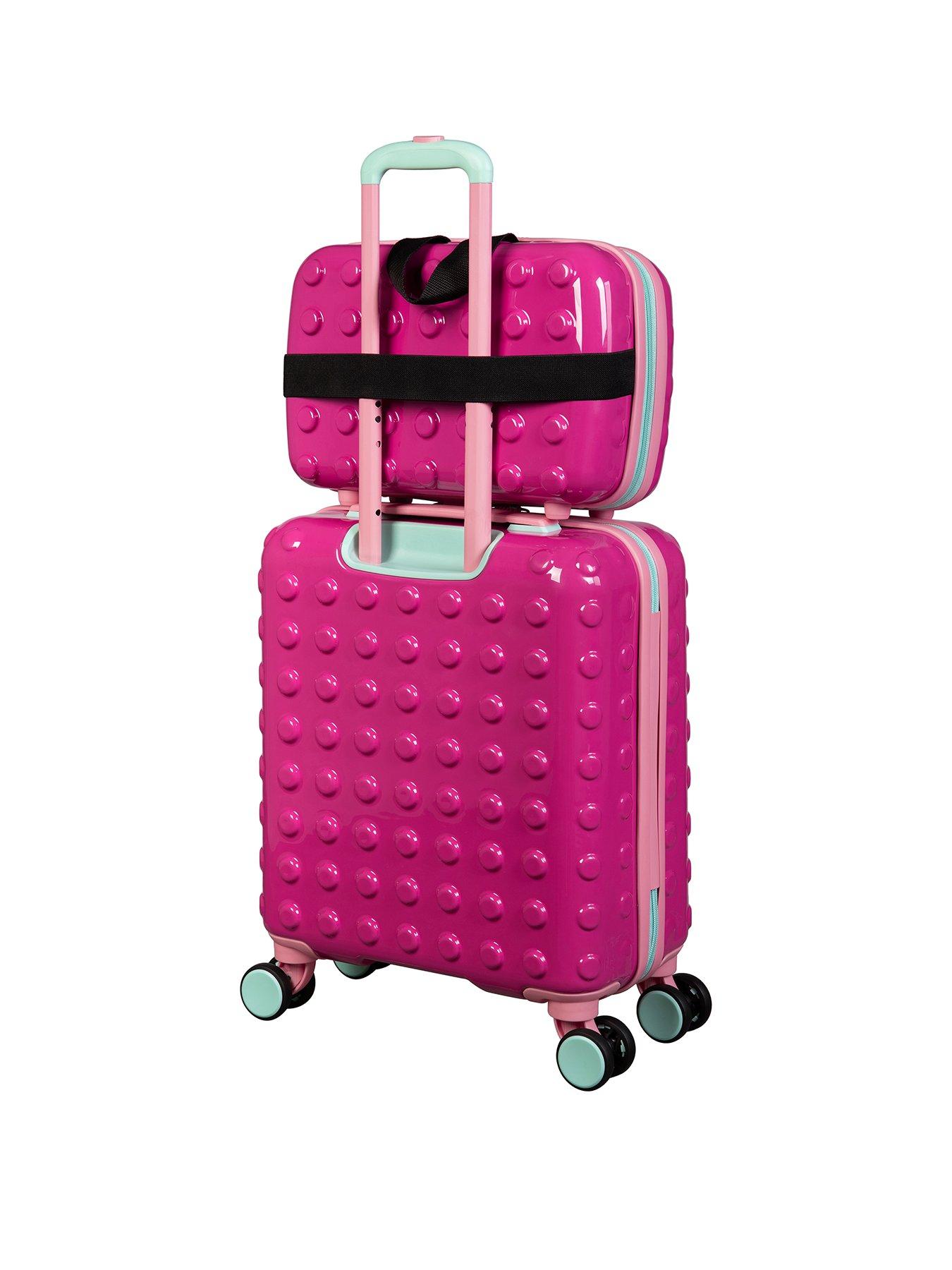 it-luggage-bobble-bloc-raspberry-rose-kiddies-suitcase-setstillFront