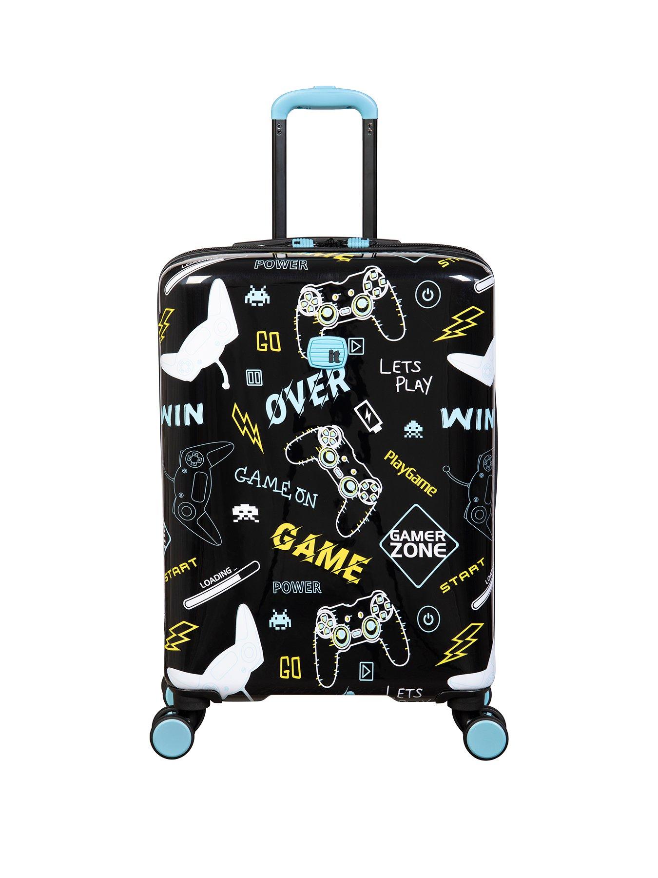 it-luggage-liquified-video-games-kiddies-cabin-suitcase