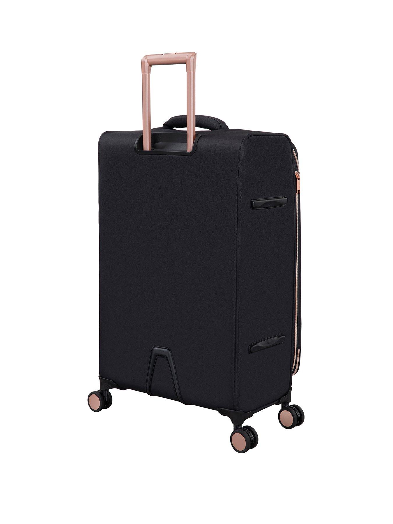 Image 2 of 7 of it Luggage Divinity Black Medium Suitcase with TSA Lock