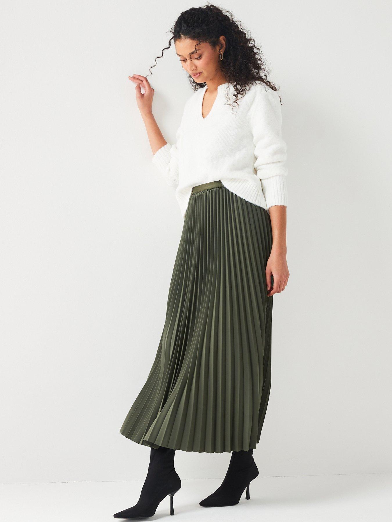 v-by-very-pleated-satin-midi-skirtoutfit