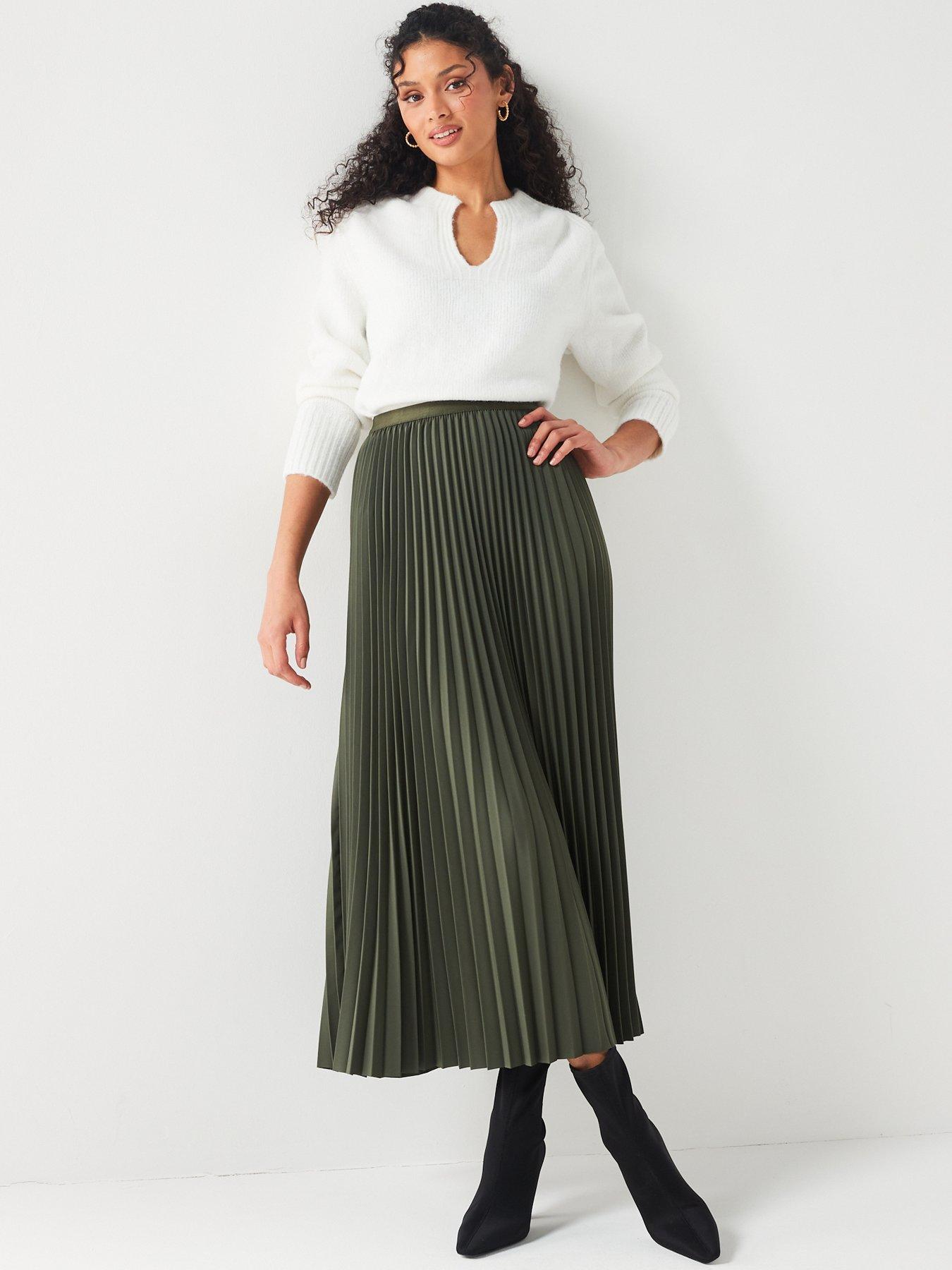 v-by-very-pleated-satin-midi-skirtdetail