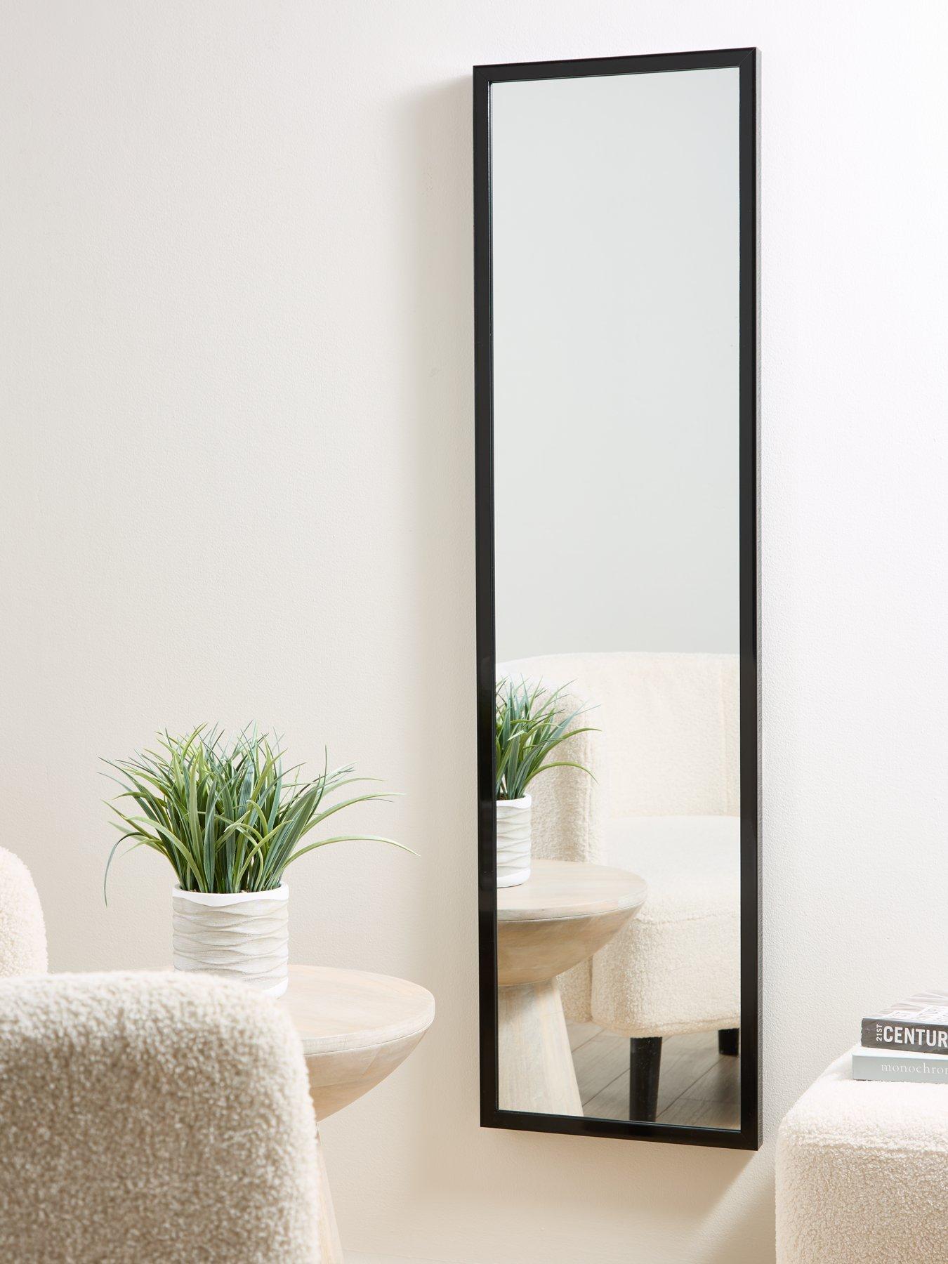 the-very-collection-tall-rectangular-mirror-black-125x33cm