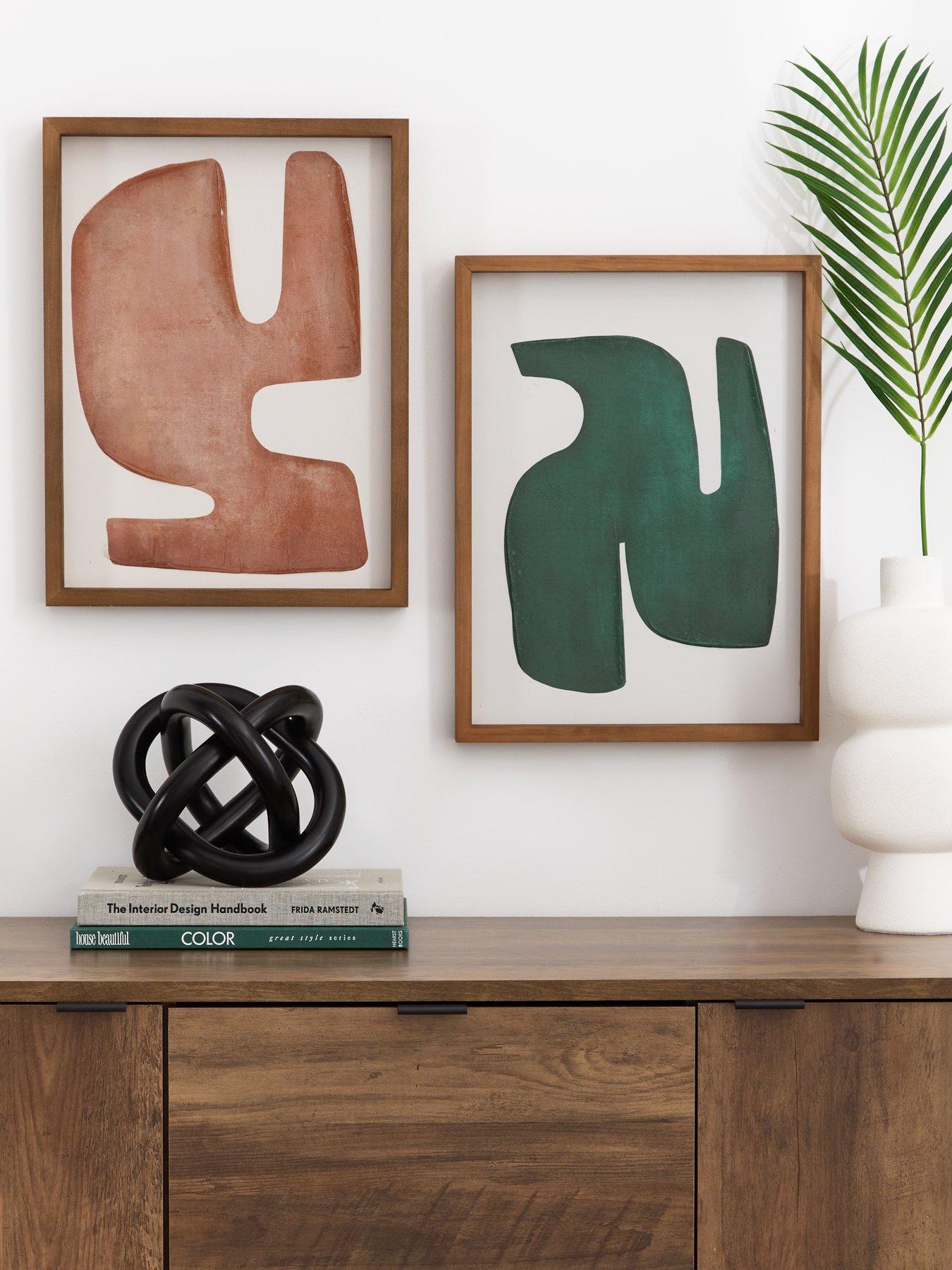 undefined Abstract Set of 2 Prints 30x40cm
