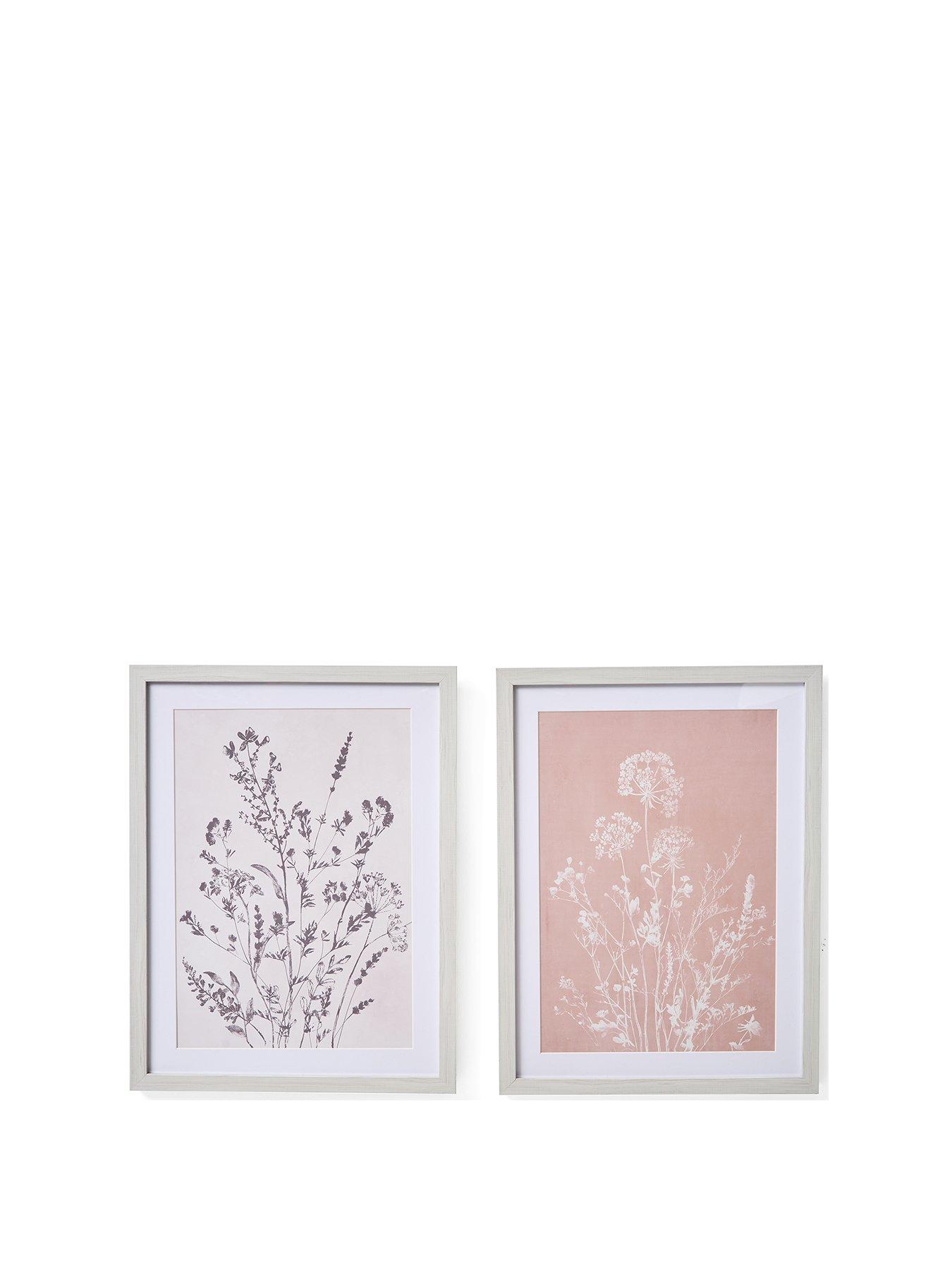 very-home-set-of-2-botanical-framed-wall-art-printsstillFront