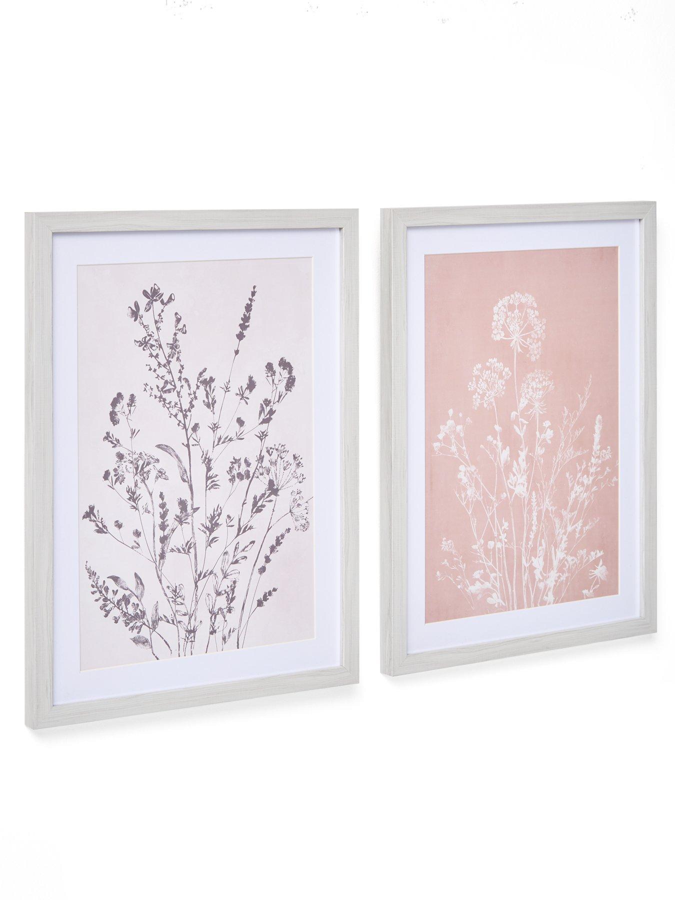 very-home-set-of-2-botanical-framed-wall-art-printsback