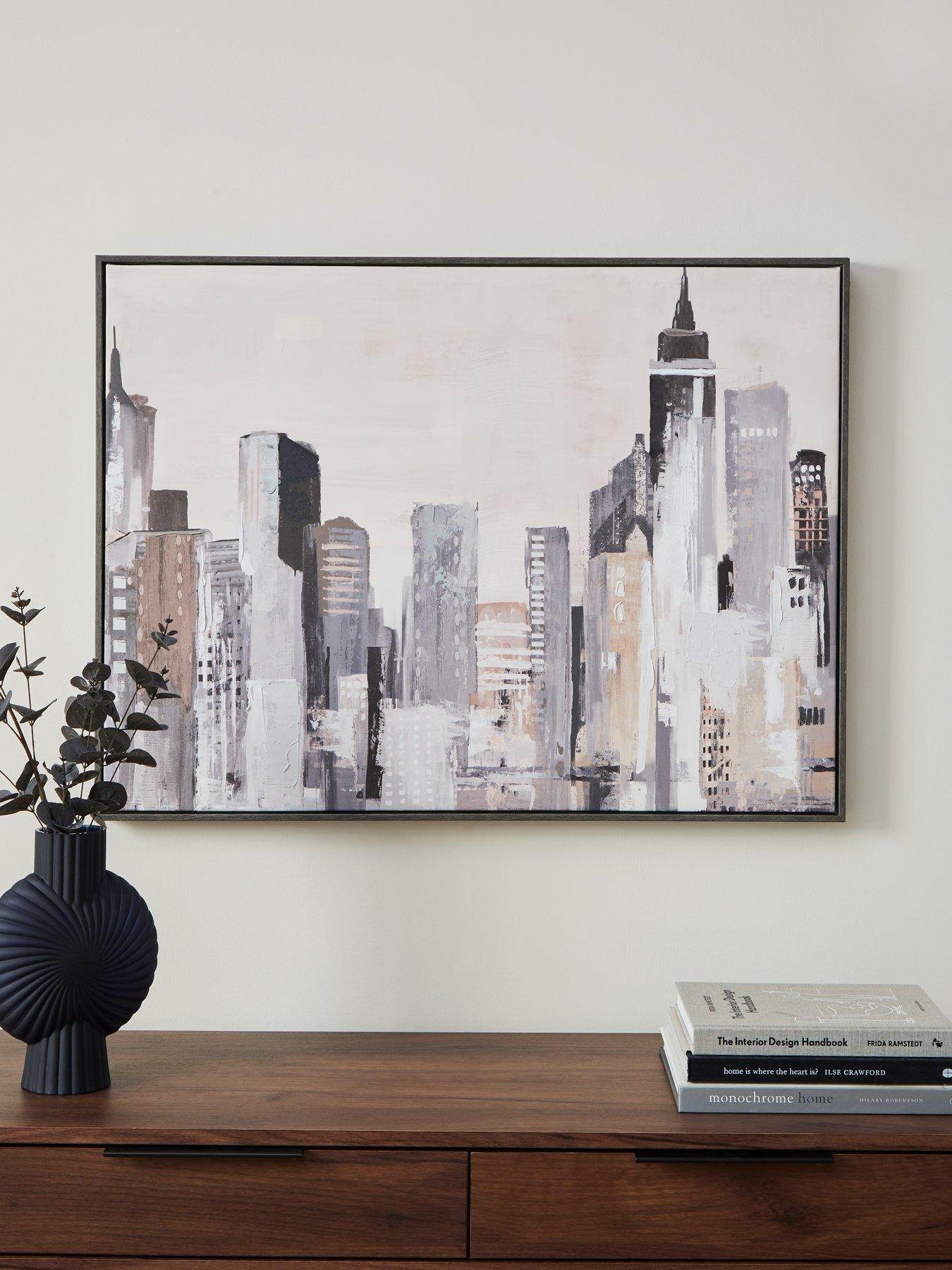 very-home-city-scape-framed-art-printnbsp