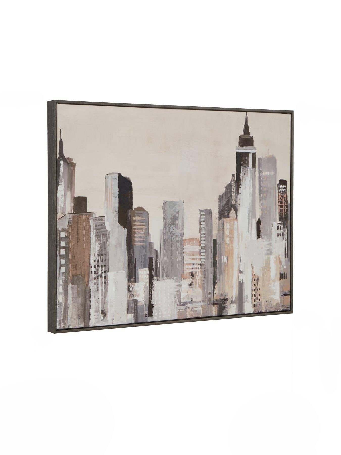 very-home-city-scape-framed-art-printnbspback