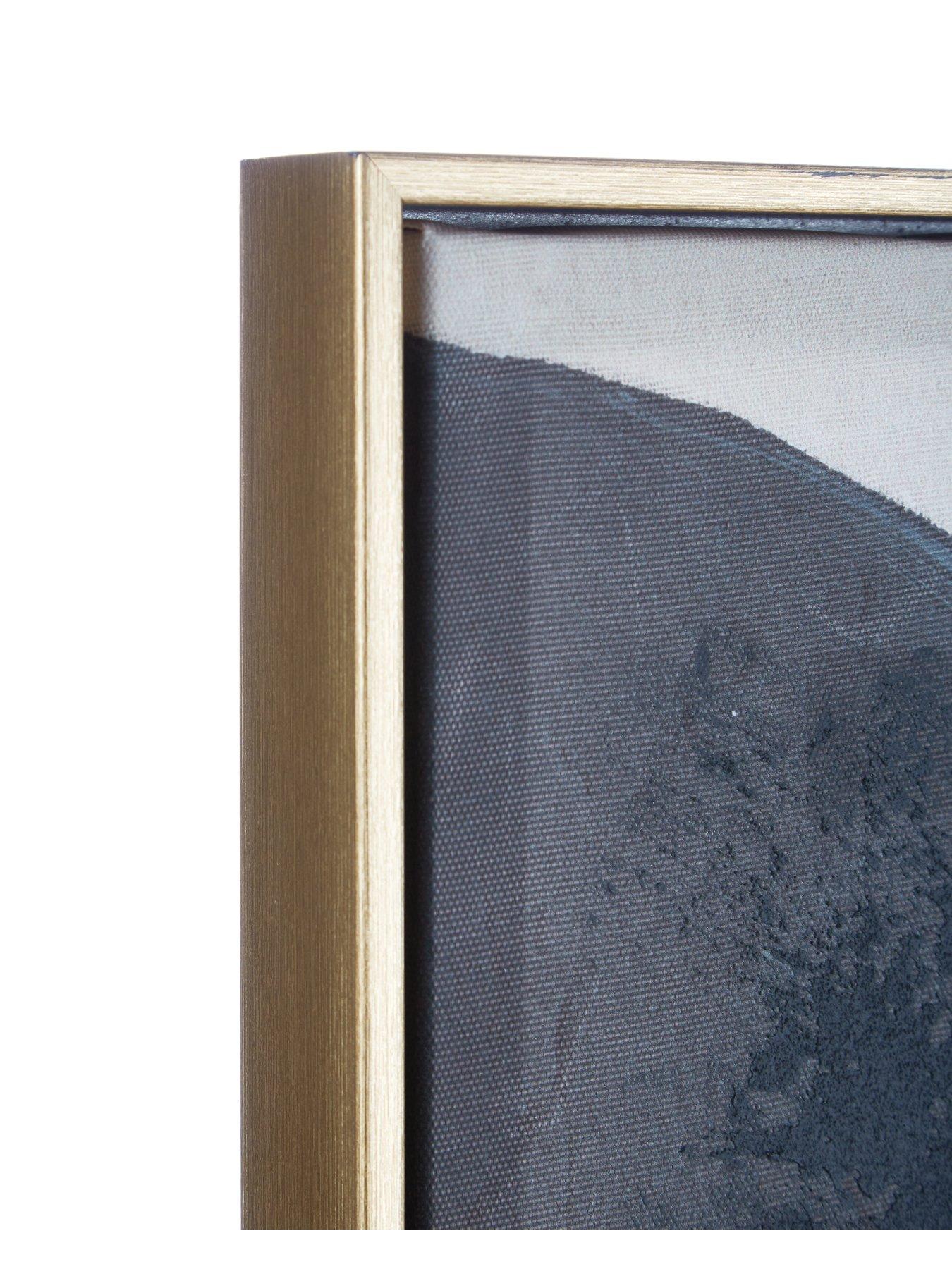 Image 4 of 4 of Very Home Abstract Shapes Framed Printed Canvas 80x80cm
