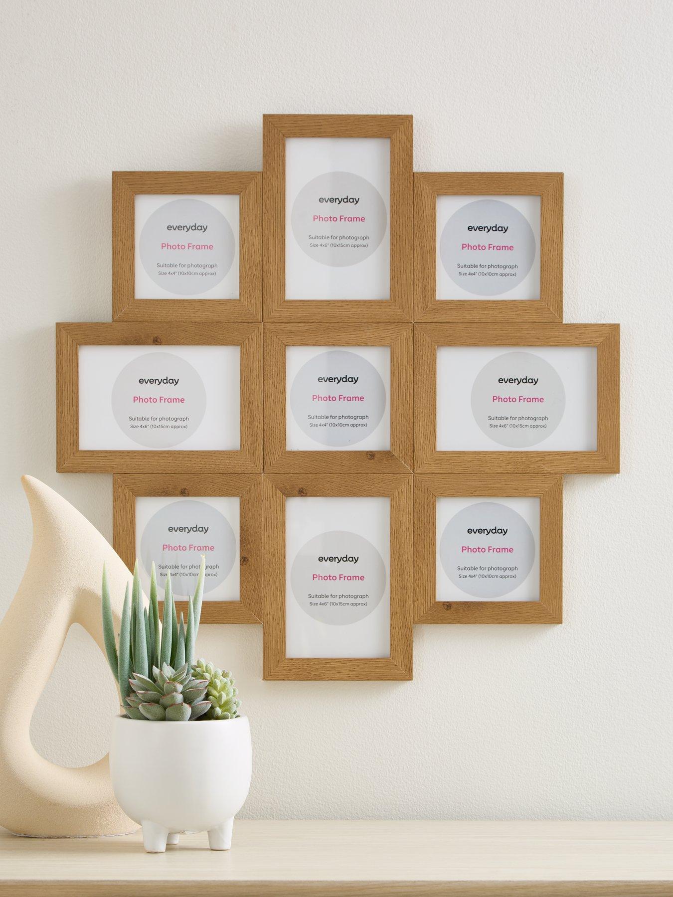 the-very-collection-9-photo-cluster-gallery-frame-natural-49x49cmstillFront