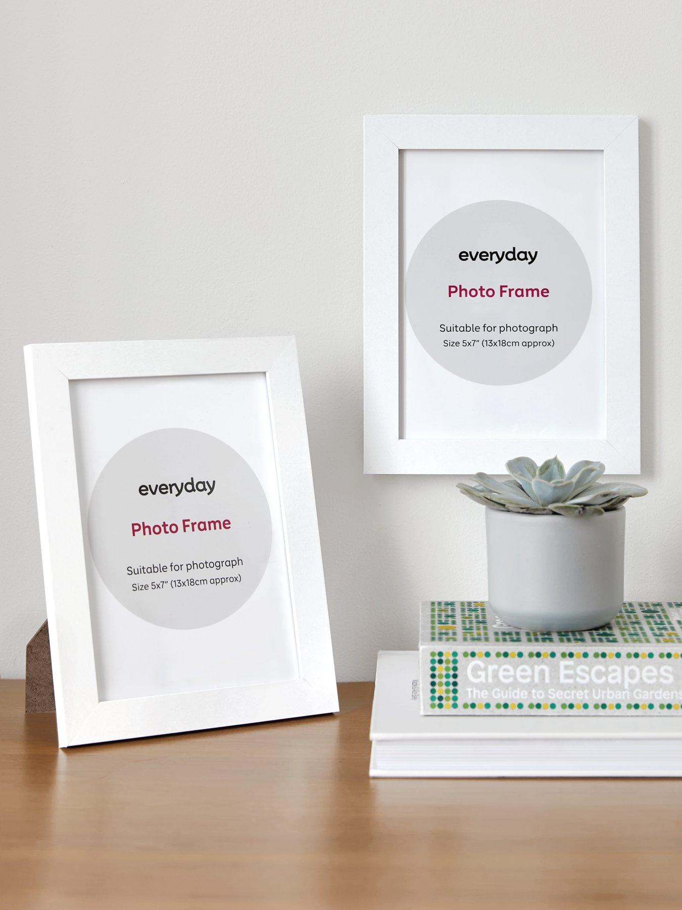 everyday-set-of-2-photo-frames-5-x-7-inch-white