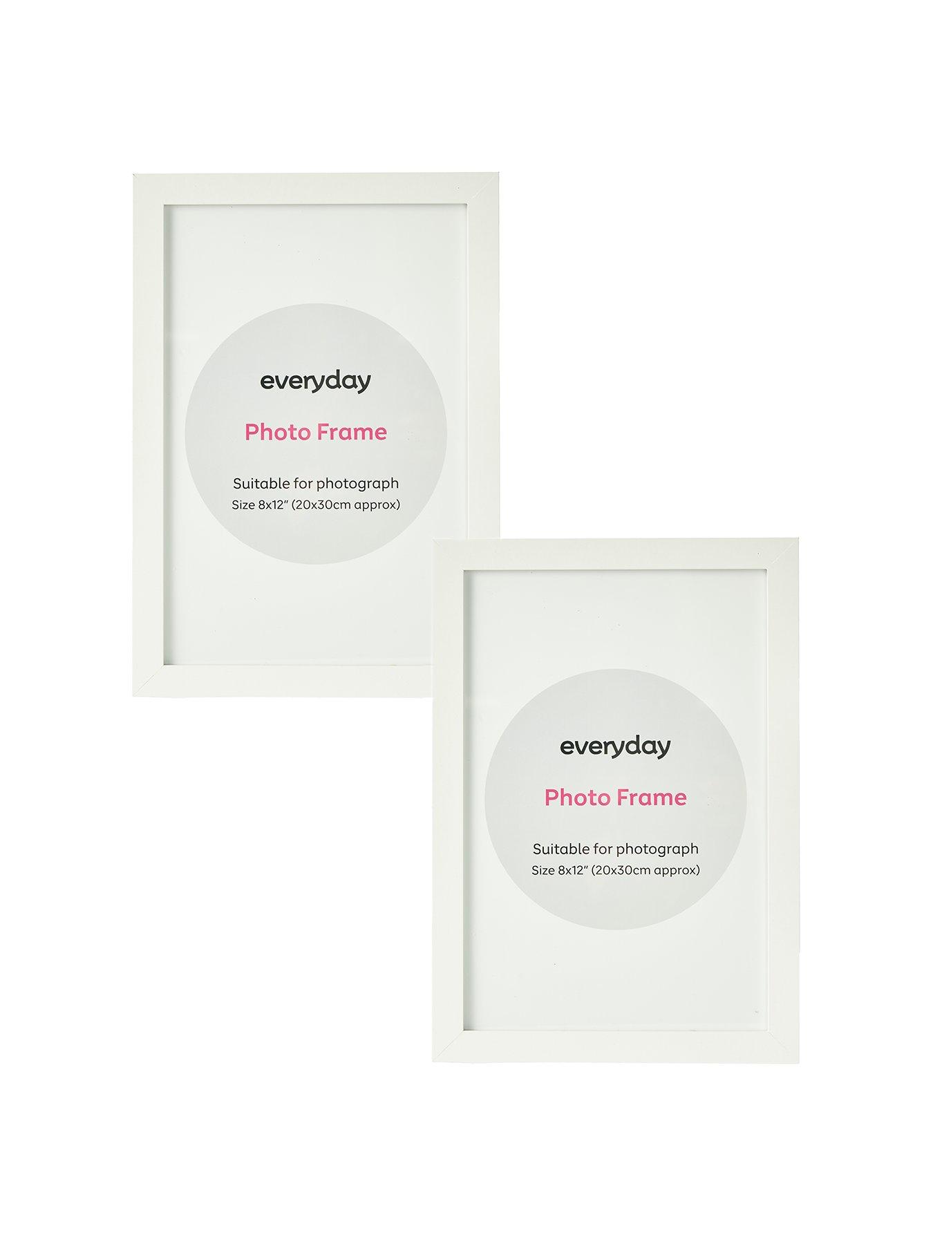 everyday-set-of-2-photo-frames-8nbspxnbsp12nbspinch-whitestillFront