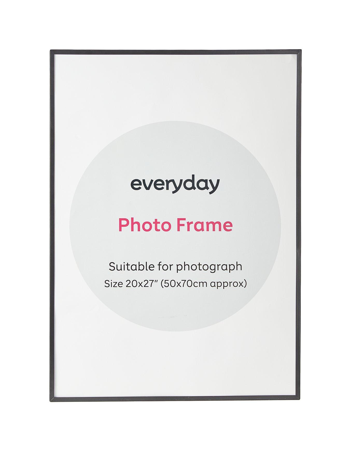 undefined Black Metal Photo Frame 5x7inch