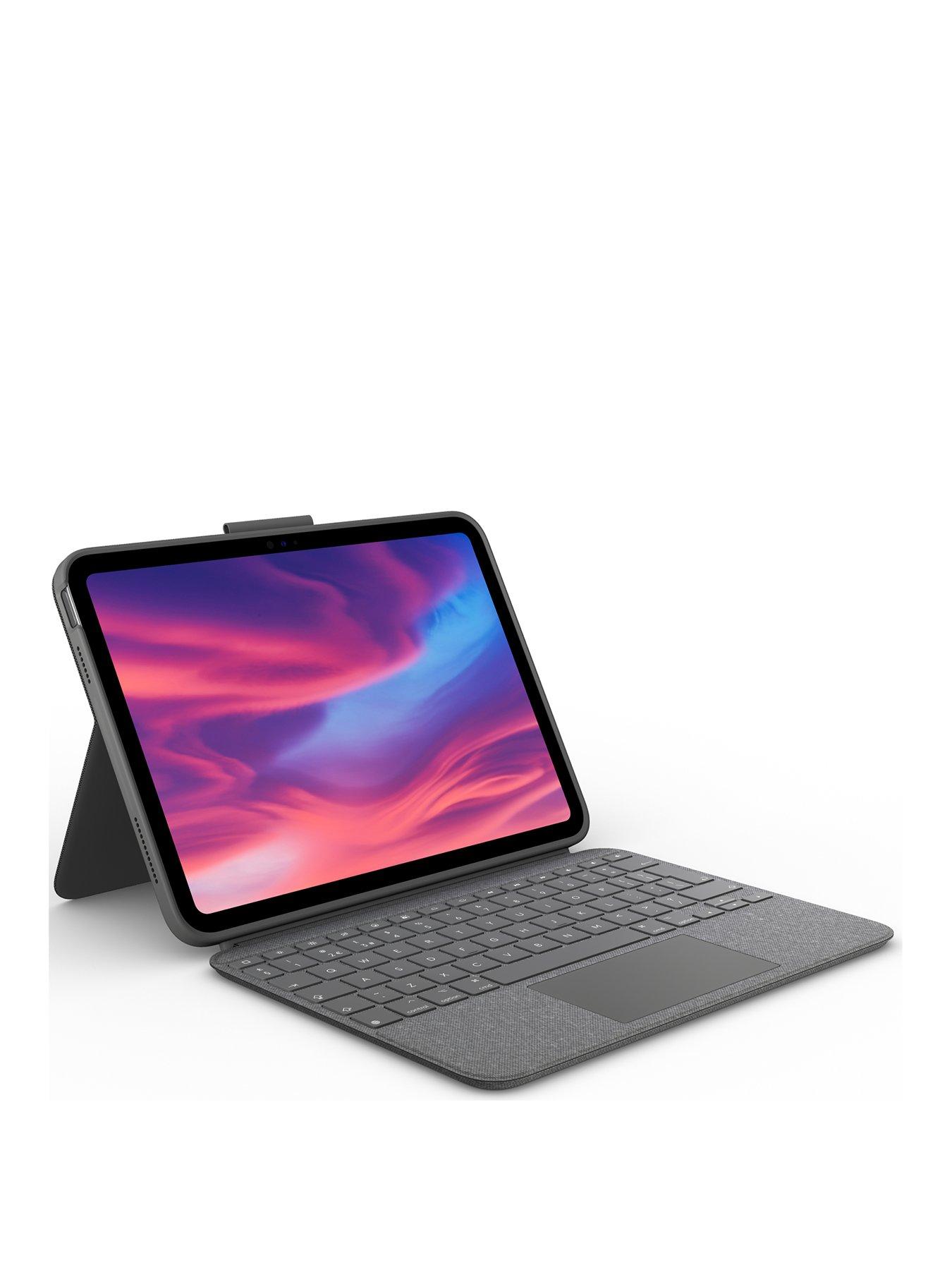 Image 1 of 1 of Logitech Combo Touch Keyboard Trackpad Case&nbsp;for iPad (10th Gen) - Graphite