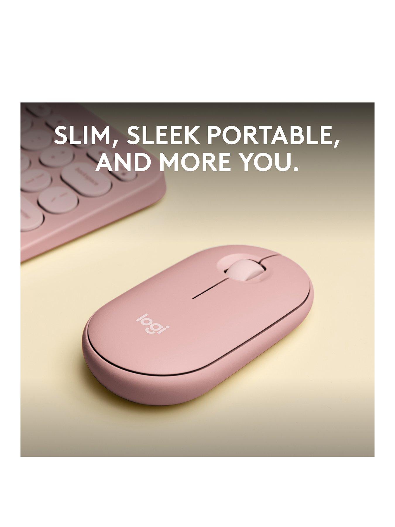 logitech-pebble-mouse-2-m350s-slim-bluetooth-wireless-mouse-lightweight-quiet-clicks-rosestillFront
