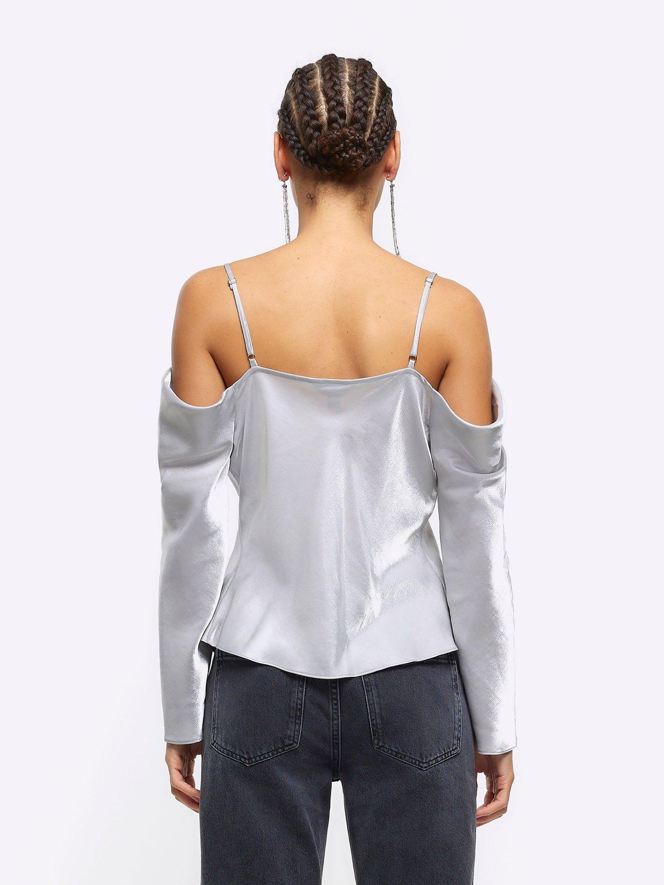 Cold shoulder tops river island store