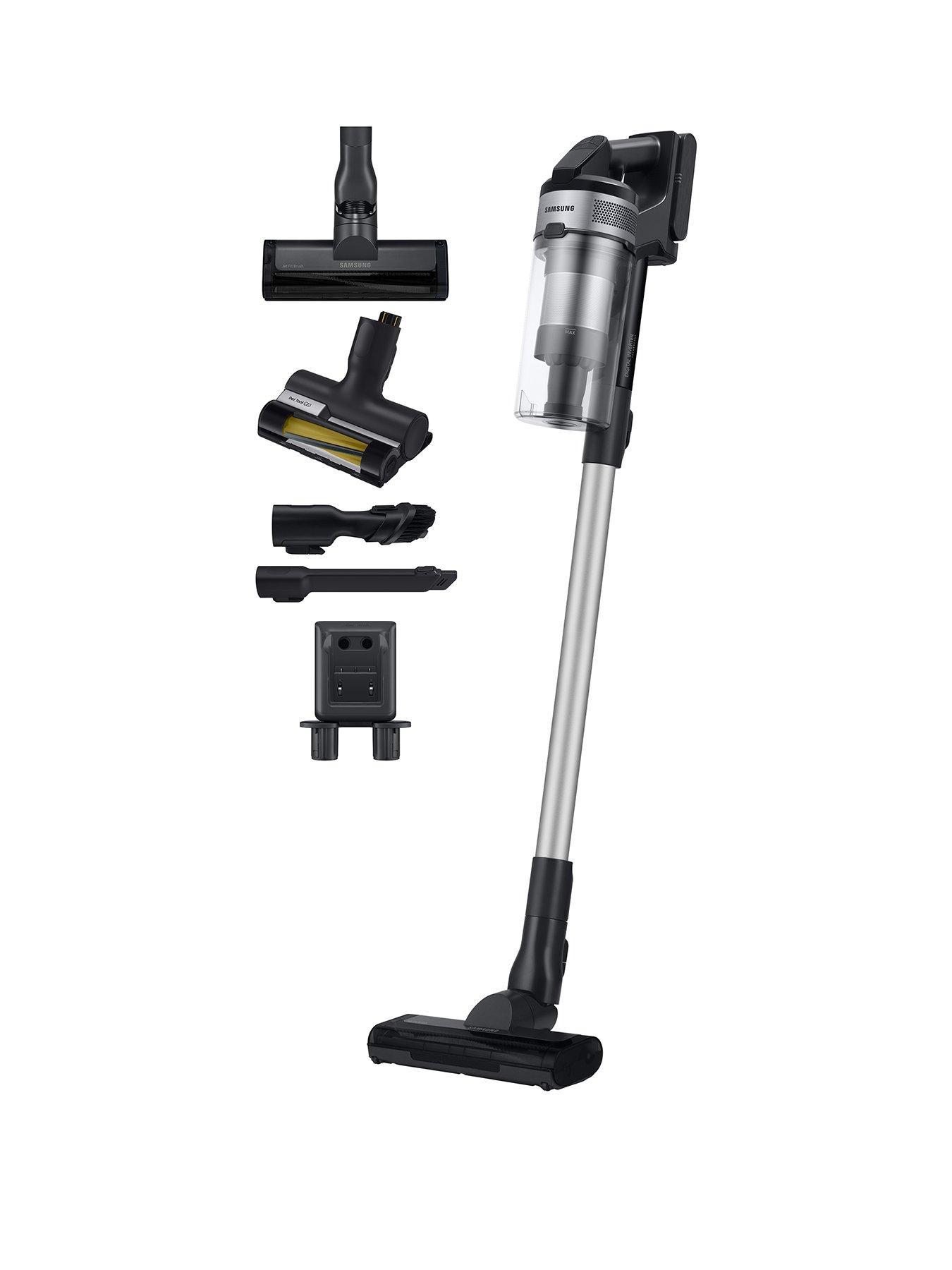 Image of Samsung Jet 65 Pet Max 150W Cordless Vacuum Cleaner with Pet Tool - Teal Silver