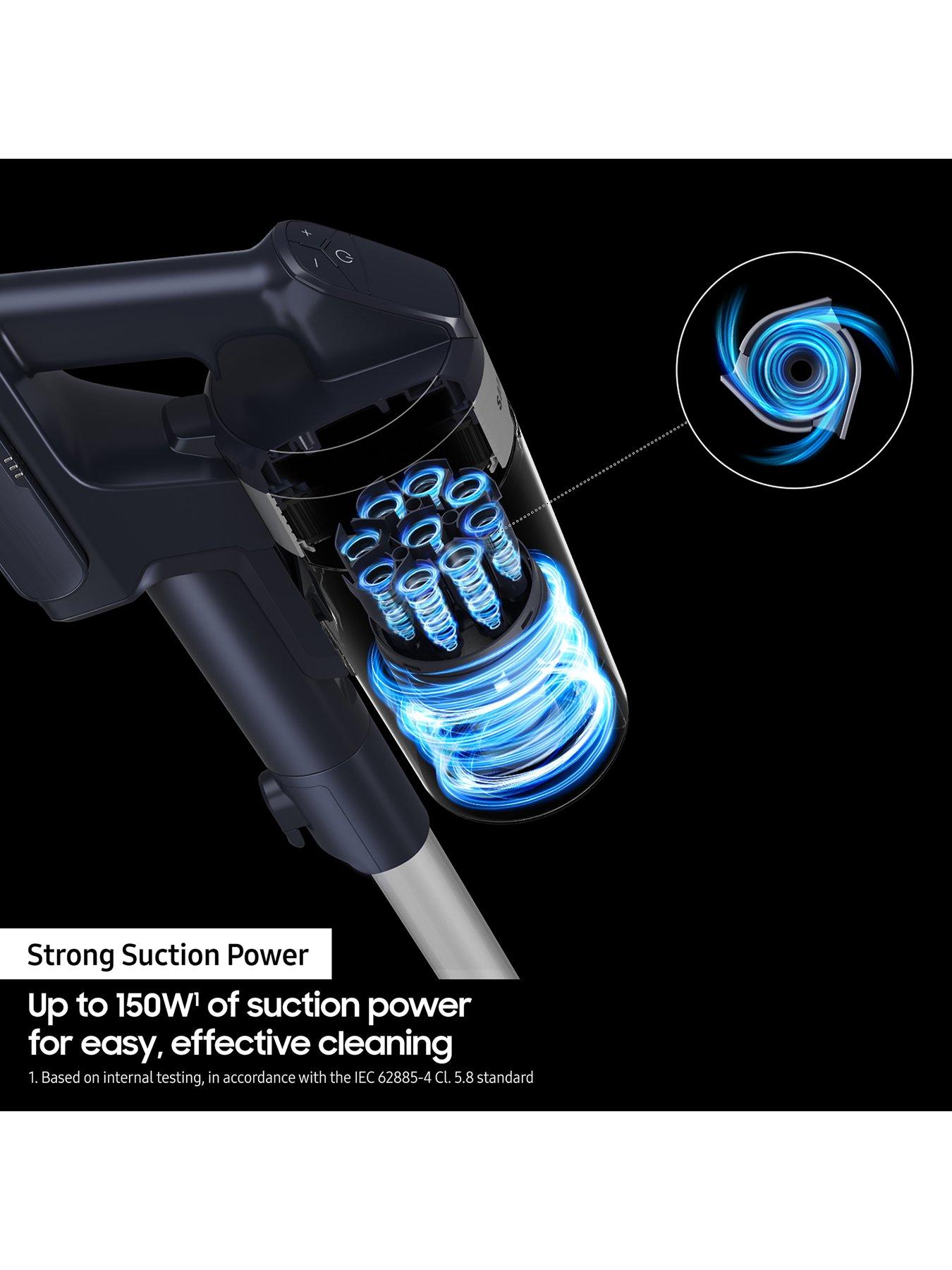 Image 4 of 8 of Samsung Jet 65 Pet Max 150W Cordless Vacuum Cleaner with Pet Tool - Teal Silver