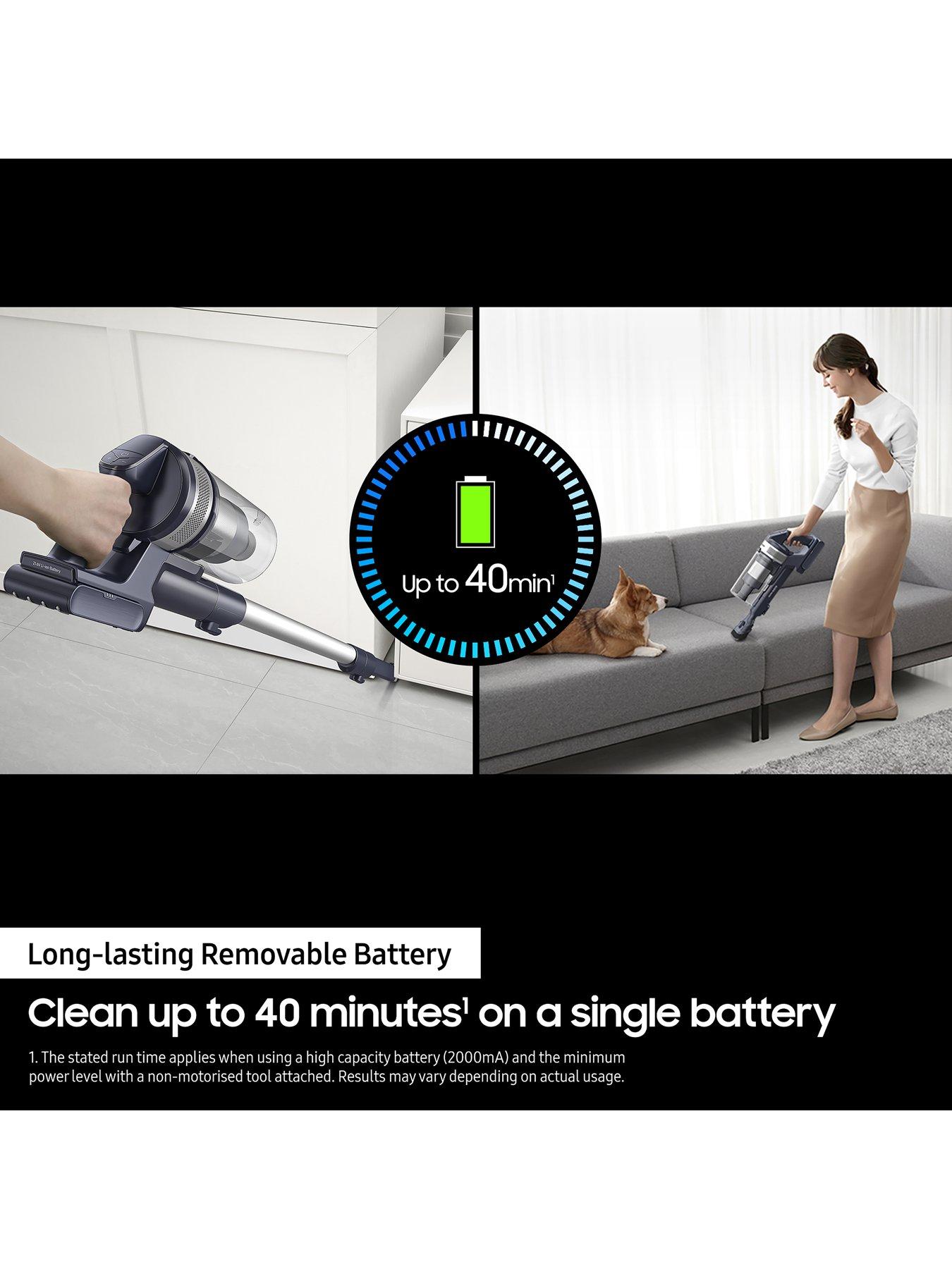 Image 5 of 8 of Samsung Jet 65 Pet Max 150W Cordless Vacuum Cleaner with Pet Tool - Teal Silver